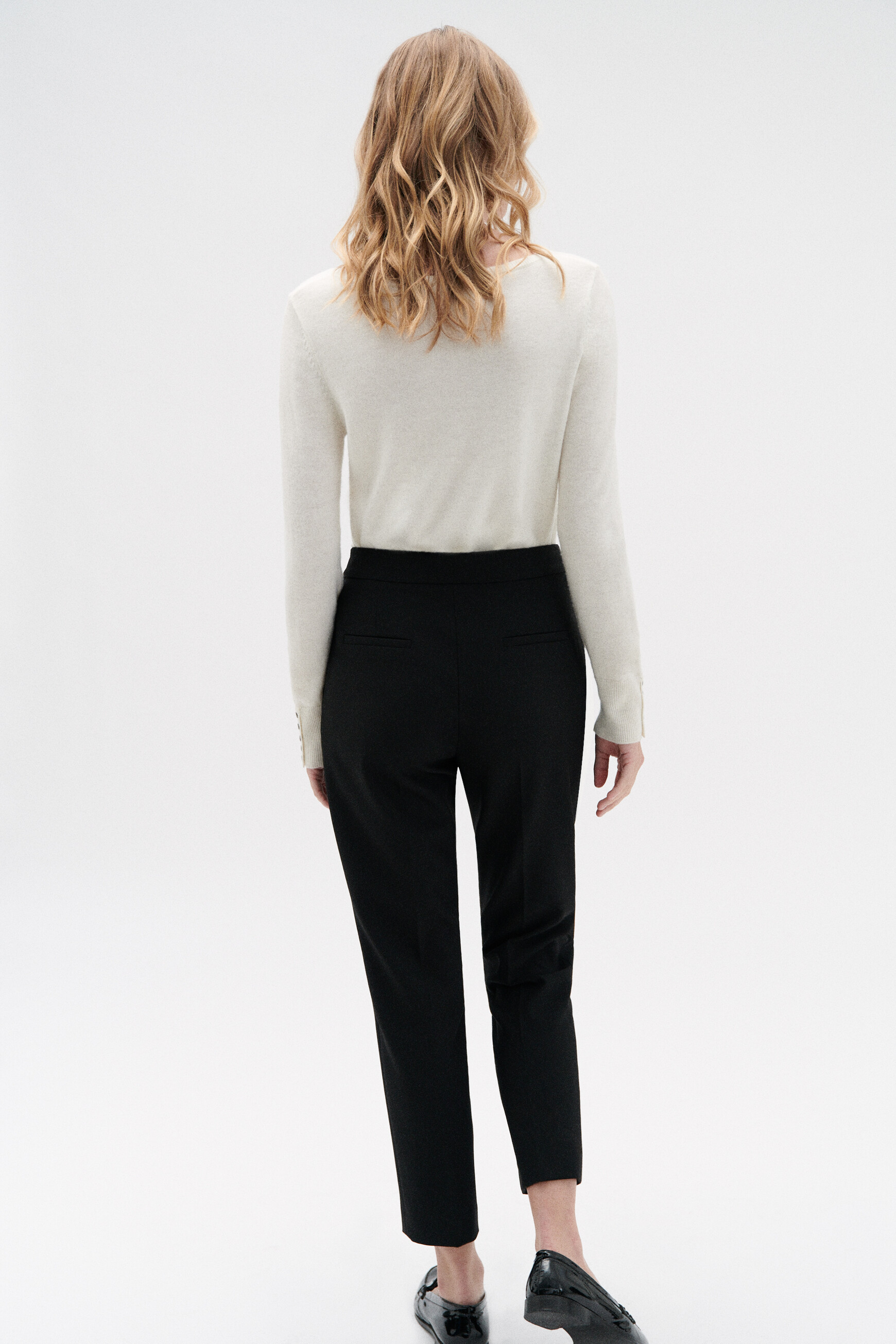 pantalon octavian noir femme Pantalon octavian noir femme
