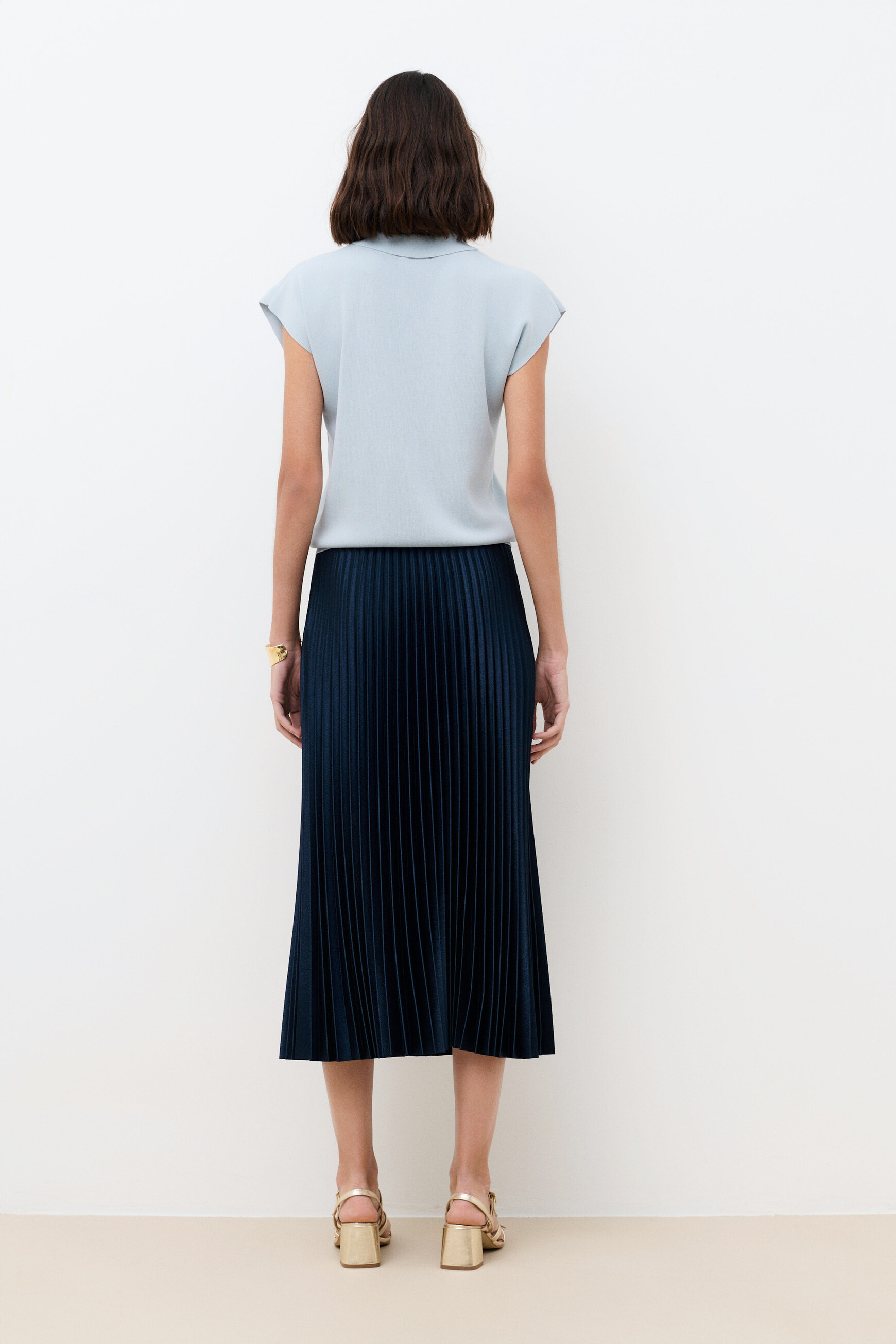 Pull Mruben sweater Mruben pastel blue woman