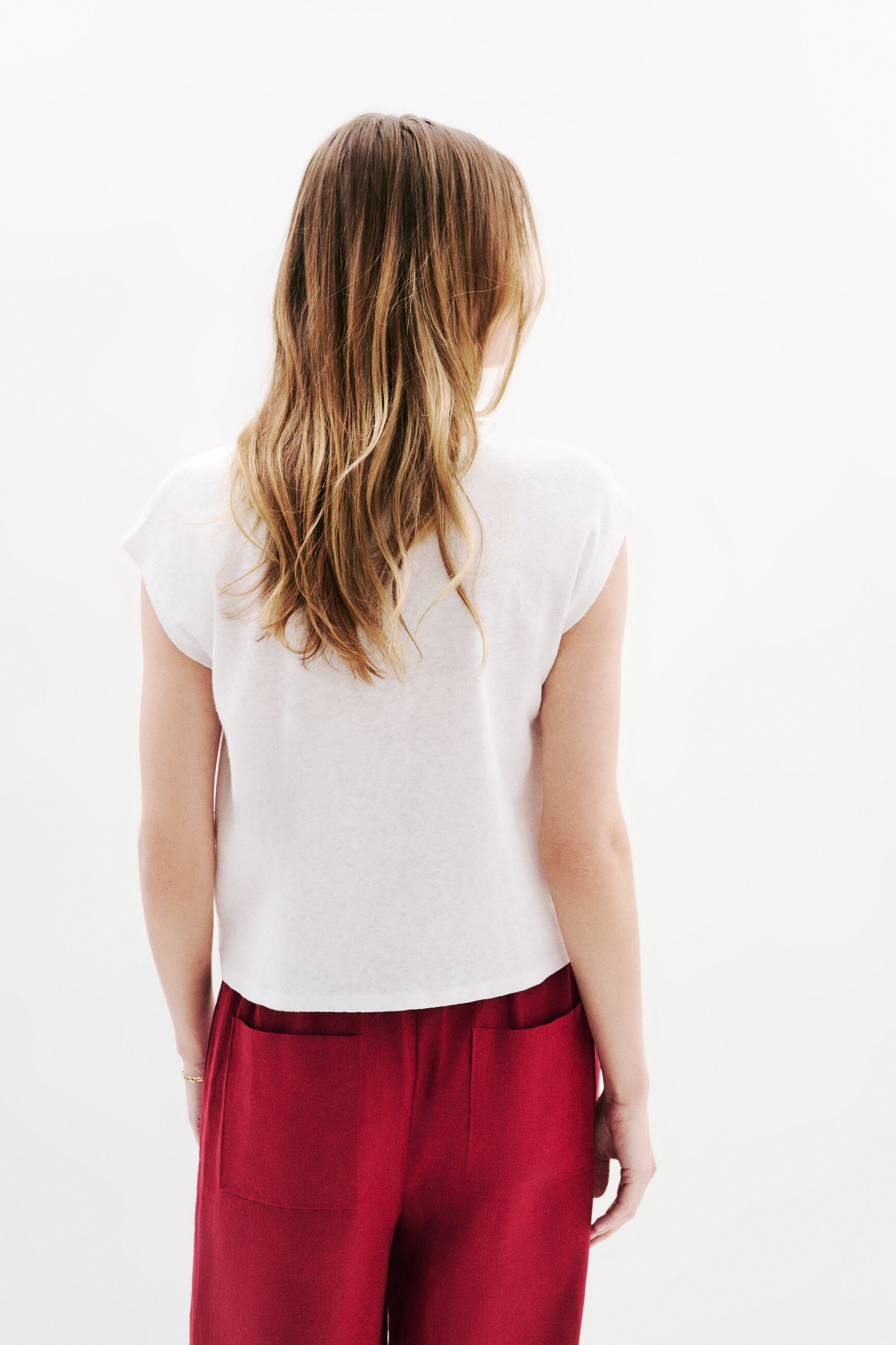t shirt timi blanc femme T-shirt Timi blanc femme