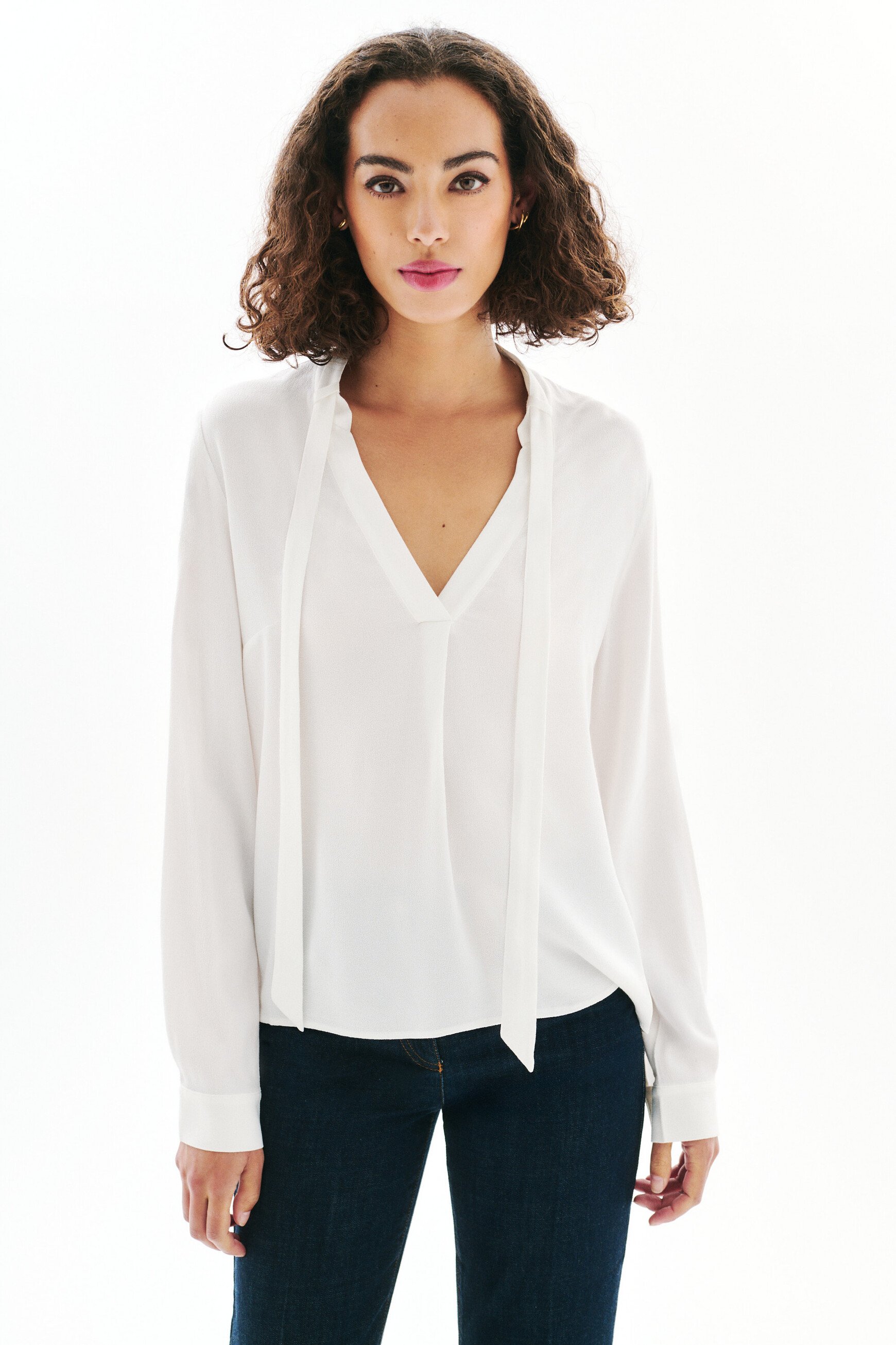 blouse comette ecru vrouw Blouse Comette ecru vrouw