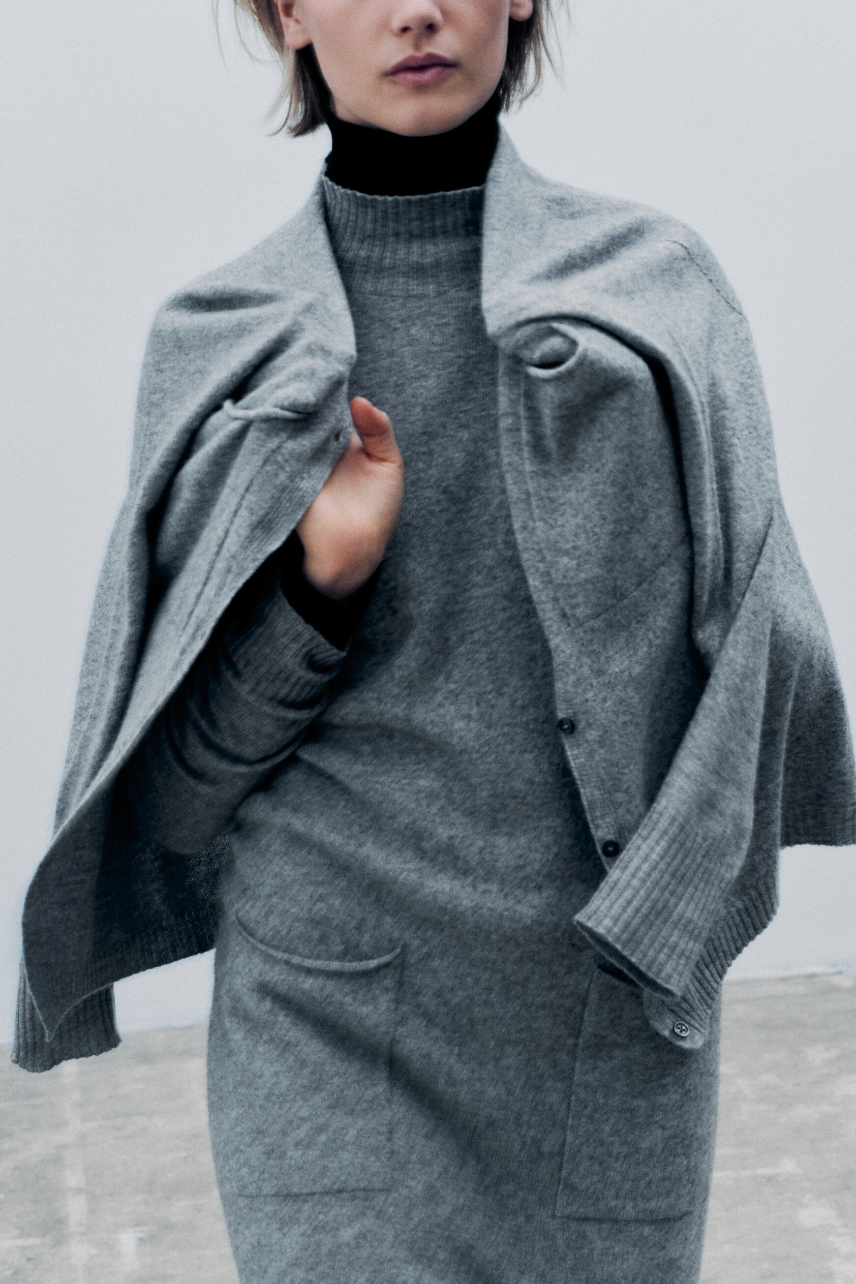 rnora dress made in italy grey woman Rnora dress made in Italy grey woman