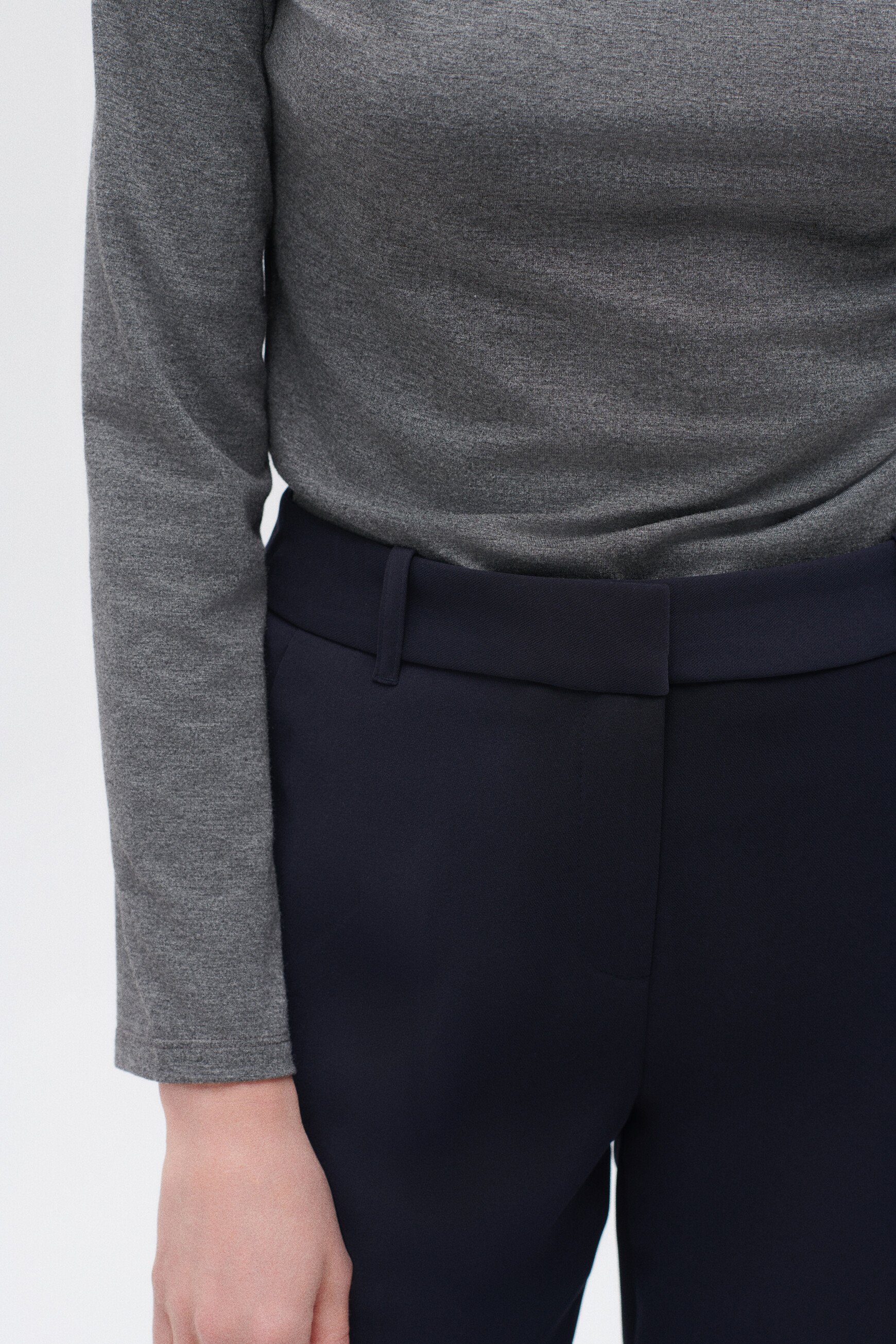 pantalon pclement bleu marine femme Pantalon pclement bleu marine femme