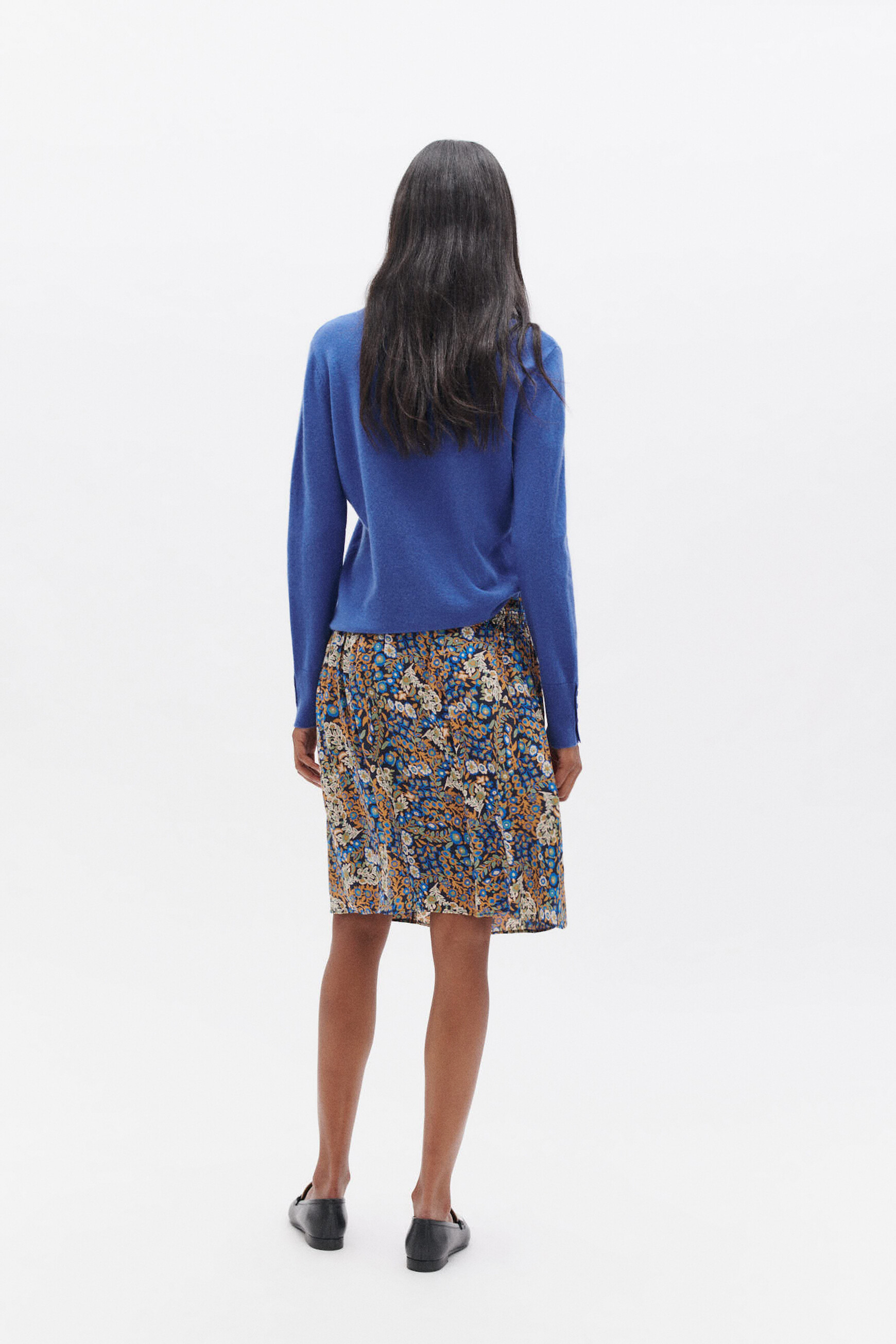 jupe jmanaelle bleu electrique femme Jupe jmanaelle bleu electrique femme