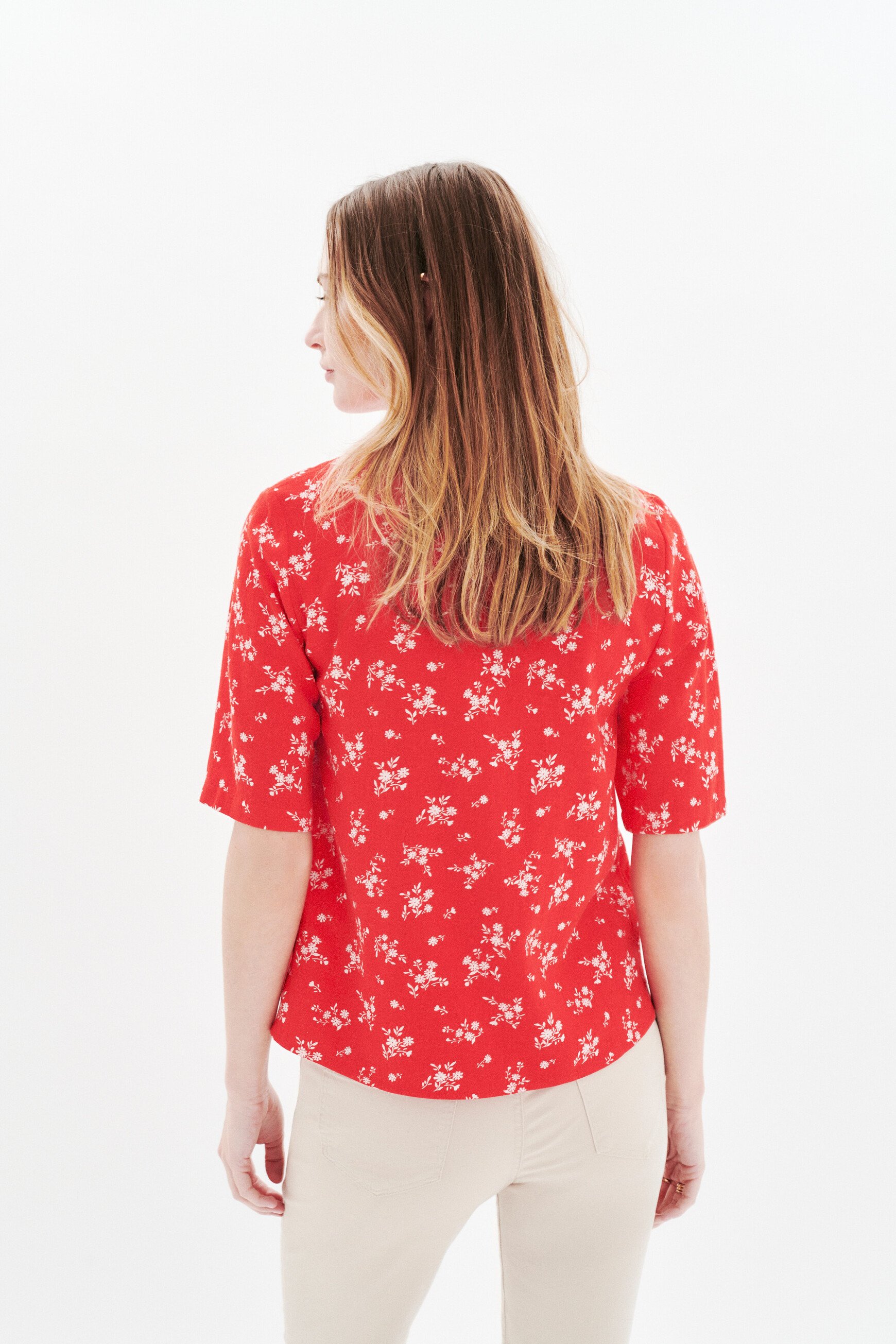 camisa ctifanny rojo mujer Camisa Ctifanny rojo mujer