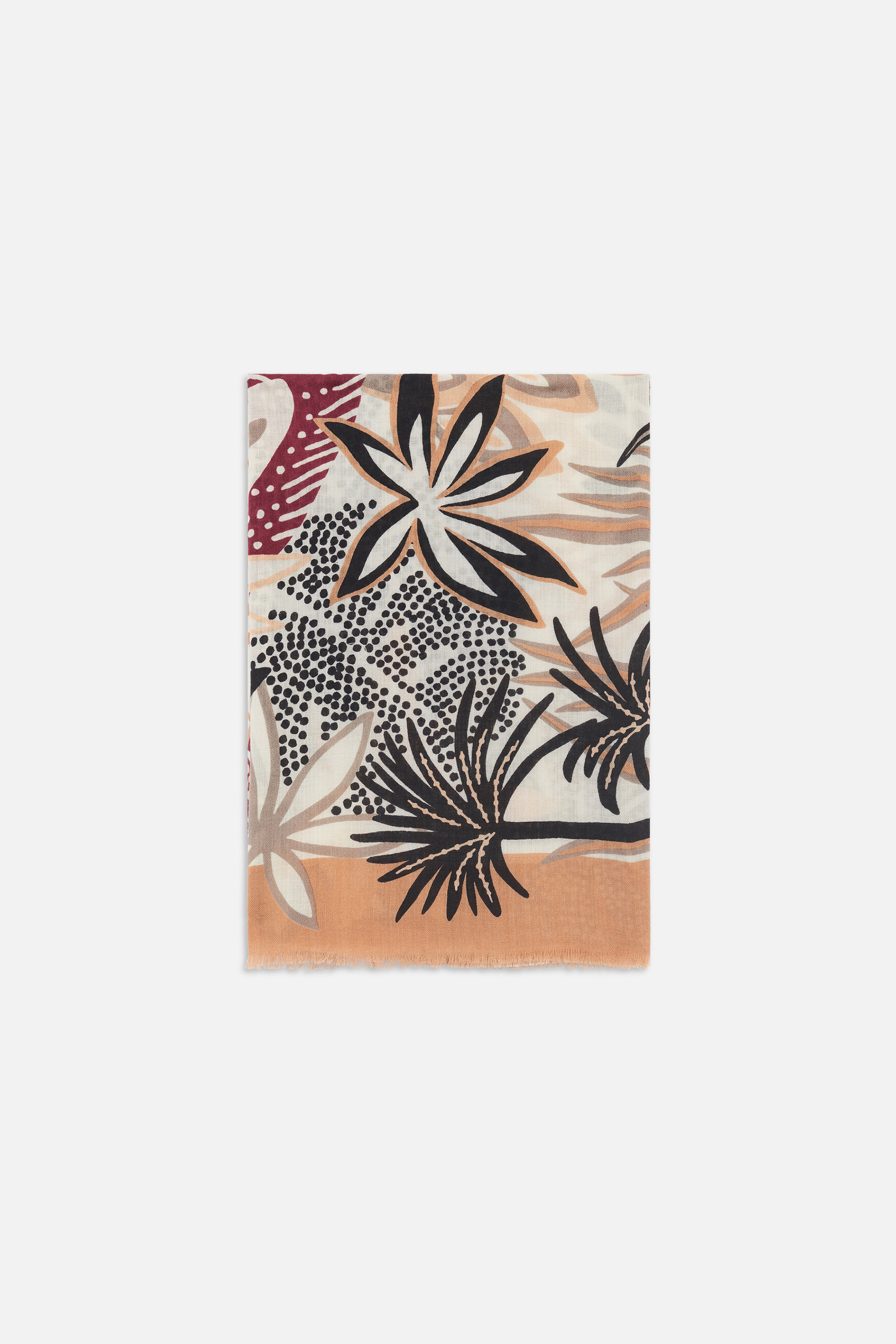 foulard loisia camel femme camel vrouw