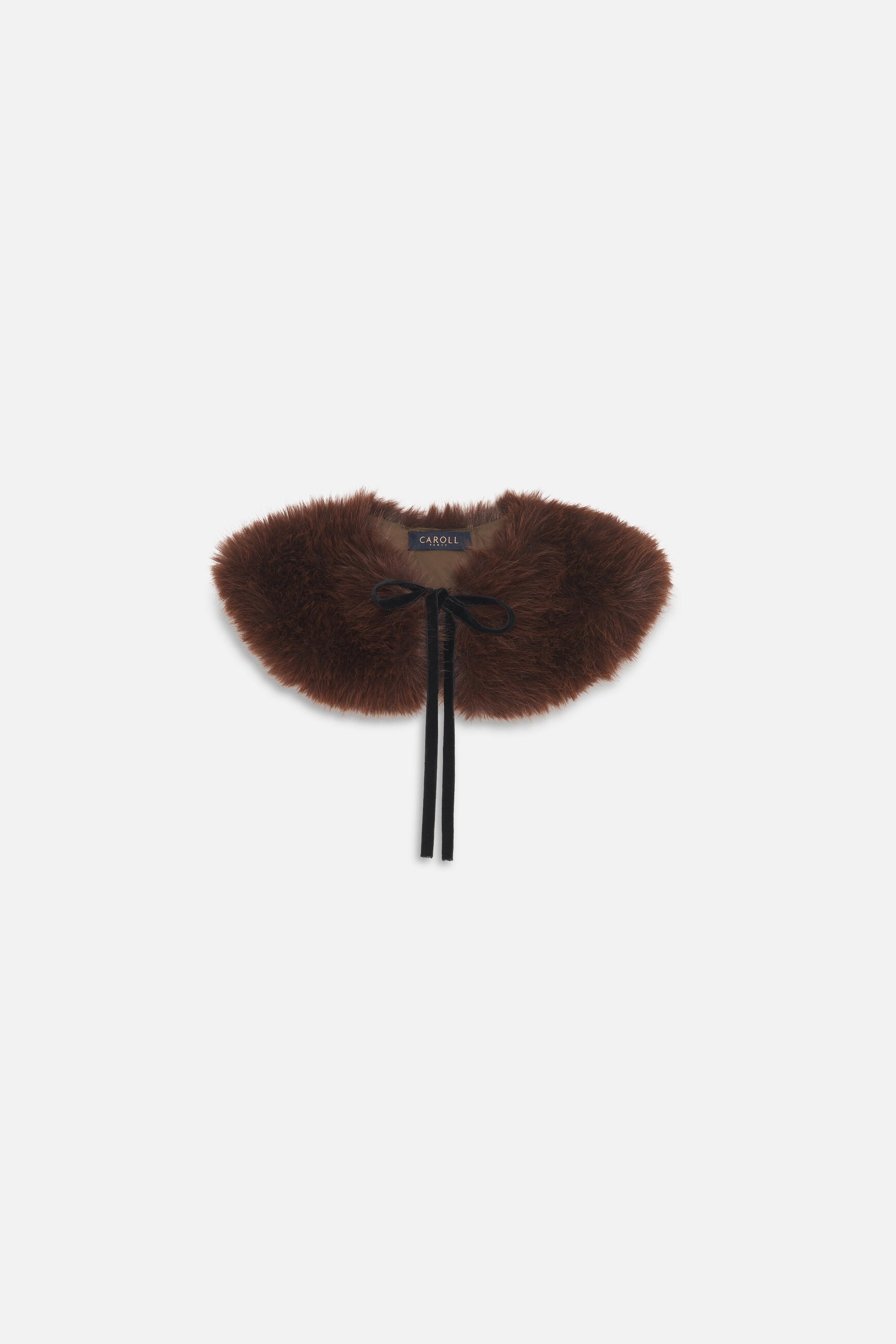 ines scarf dark brown woman Ines scarf dark brown woman