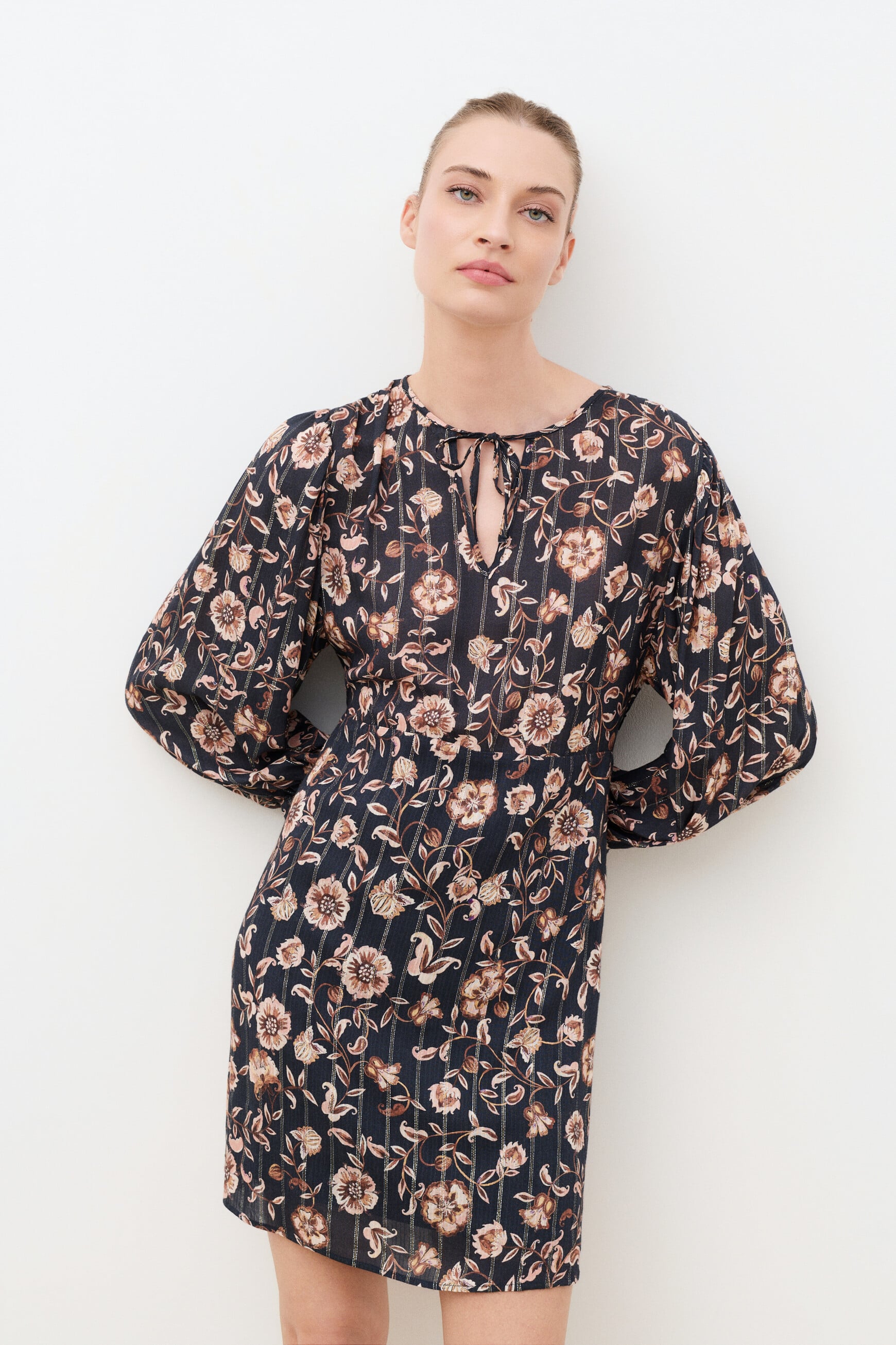 Robe Rania multicolore femme
