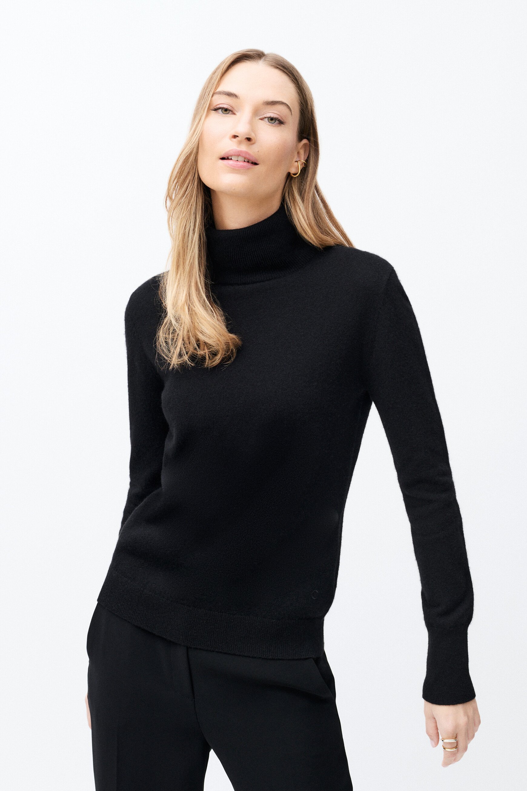pull dylan b 100% cachemire noir femme