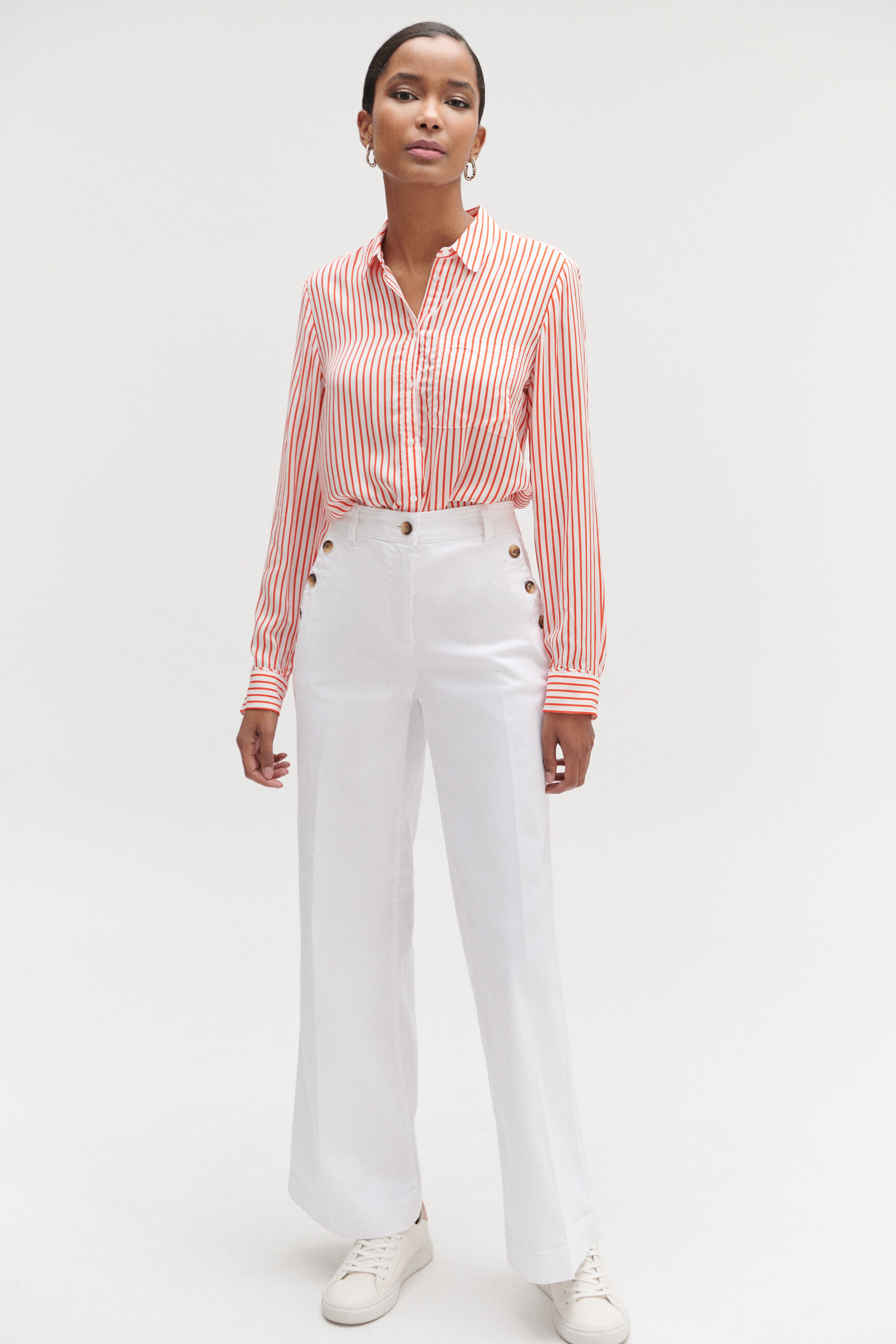 Hose Bosco weiss damen