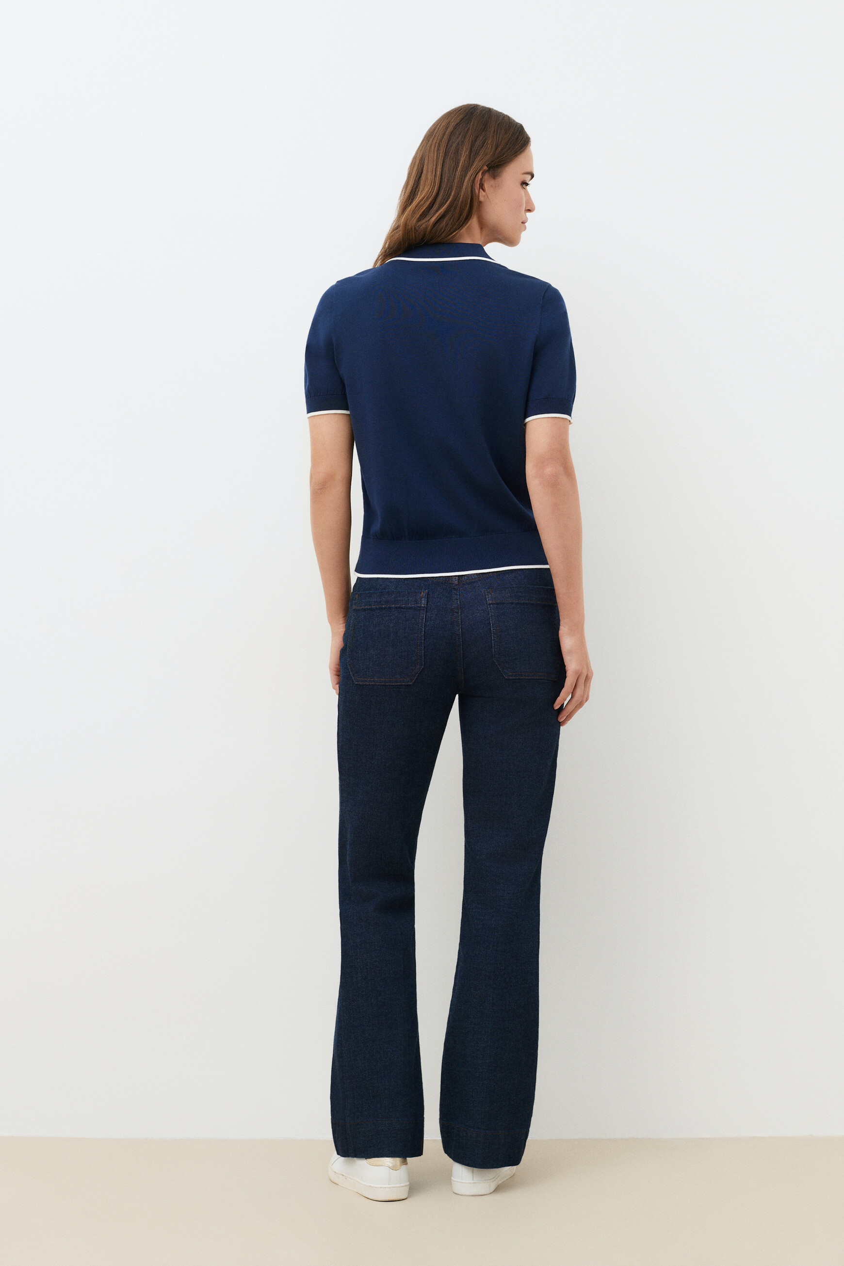 Sweater Mjeremy navy blue woman
