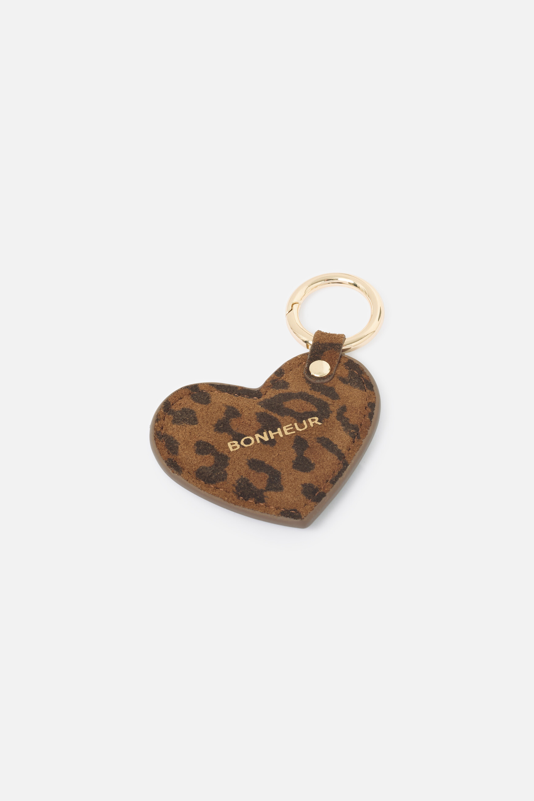 Silove keyring in natural leather camel woman