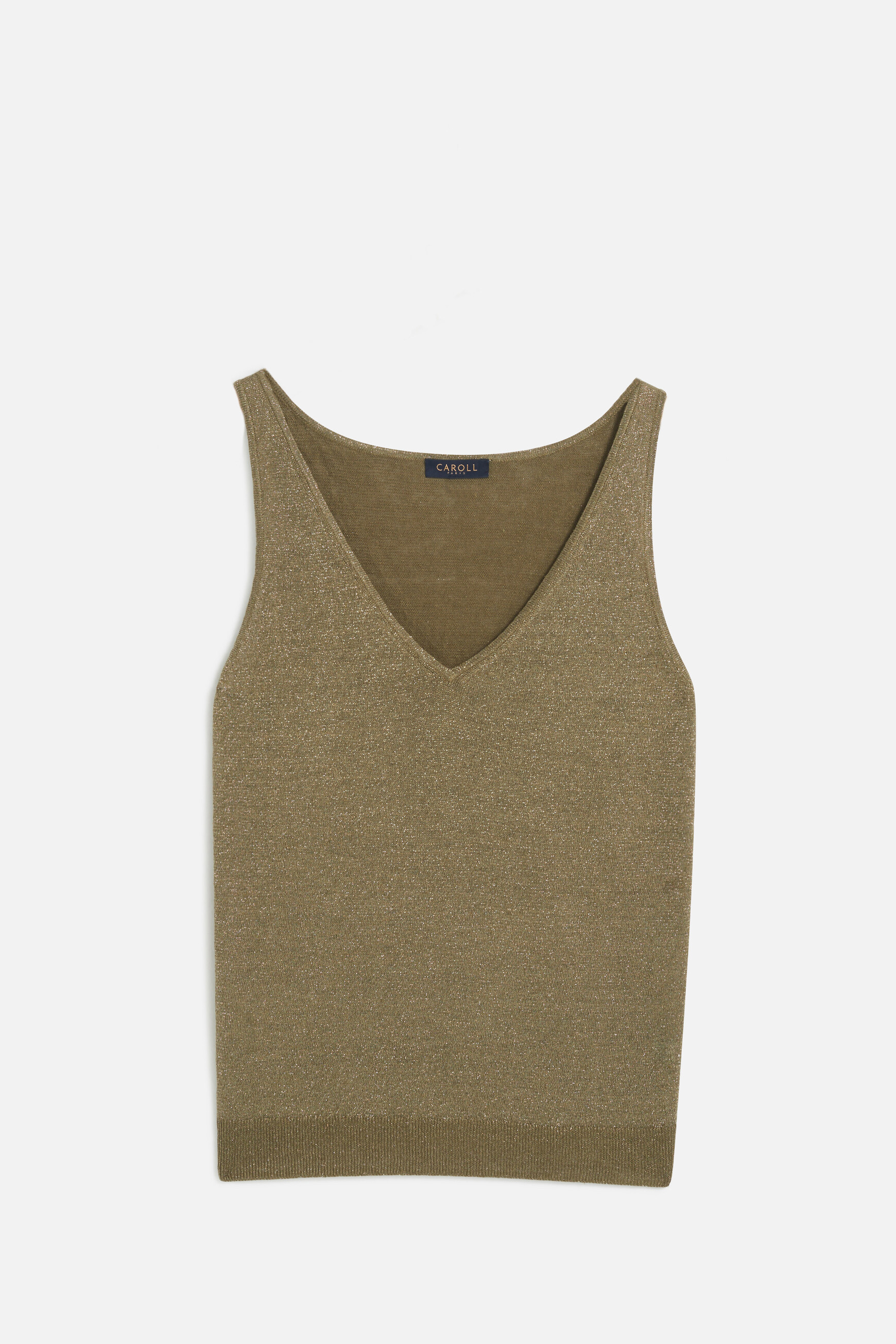 top nolwenn vert olive femme top nolwenn vert olive femme