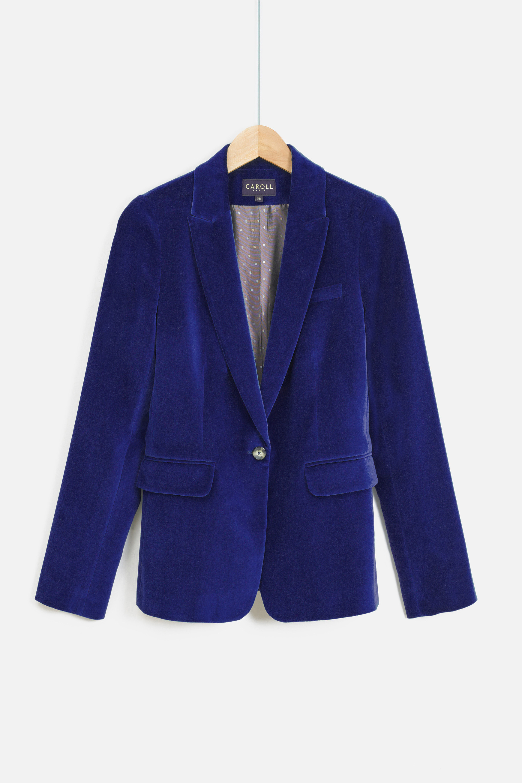 blazer aurora azul real mujer Blazer Aurora azul real mujer