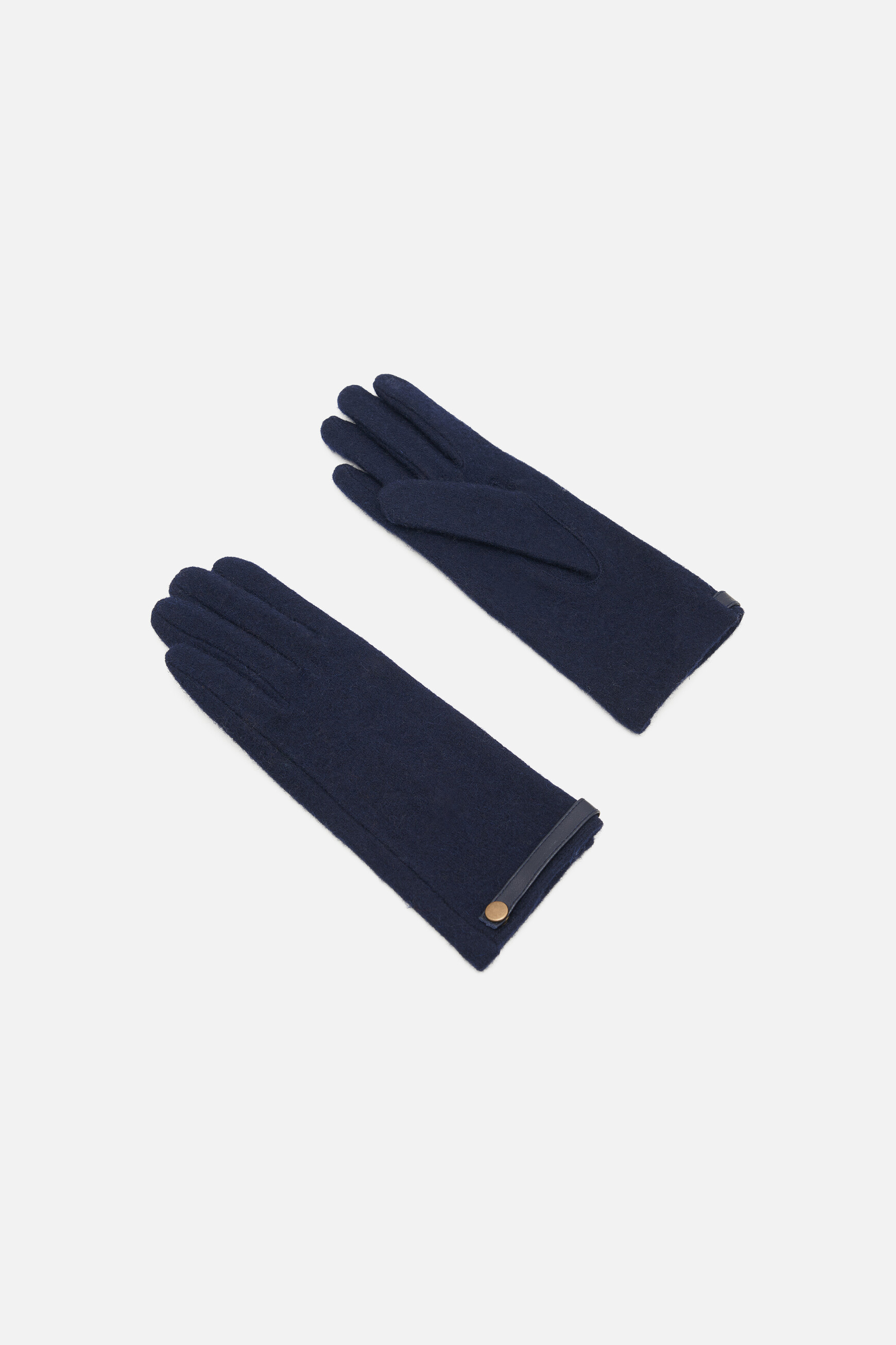 Gants rotterdam 2 bleu marine femme