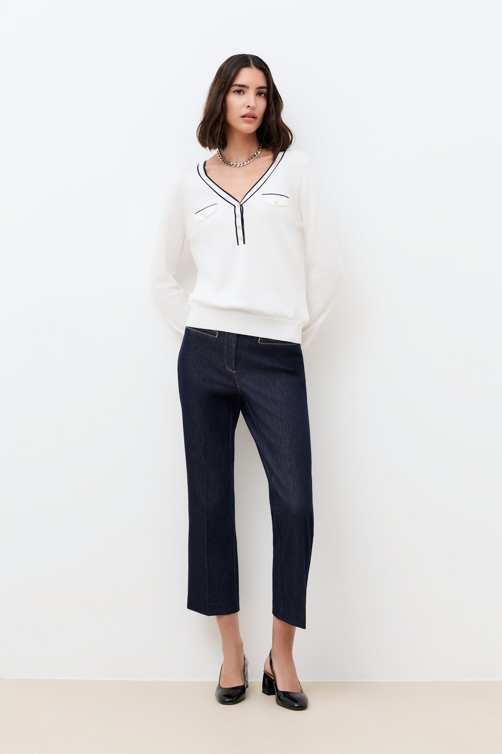 Pull Mcharlotte ecru femme