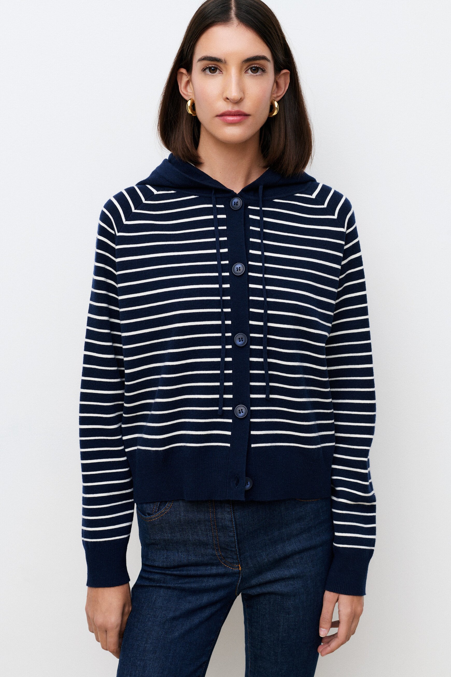 Gilet Montse ecru femme