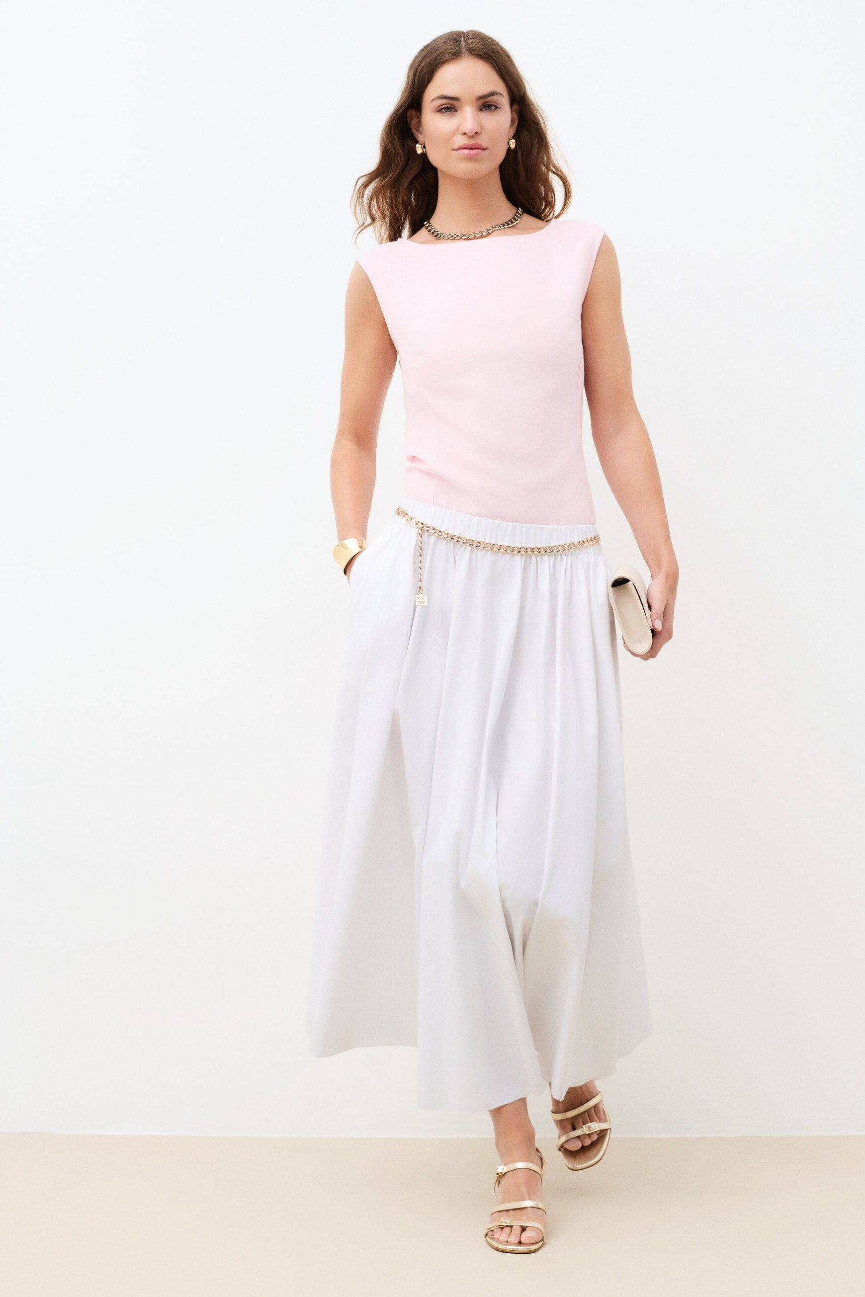 Skirt Jemilly white woman