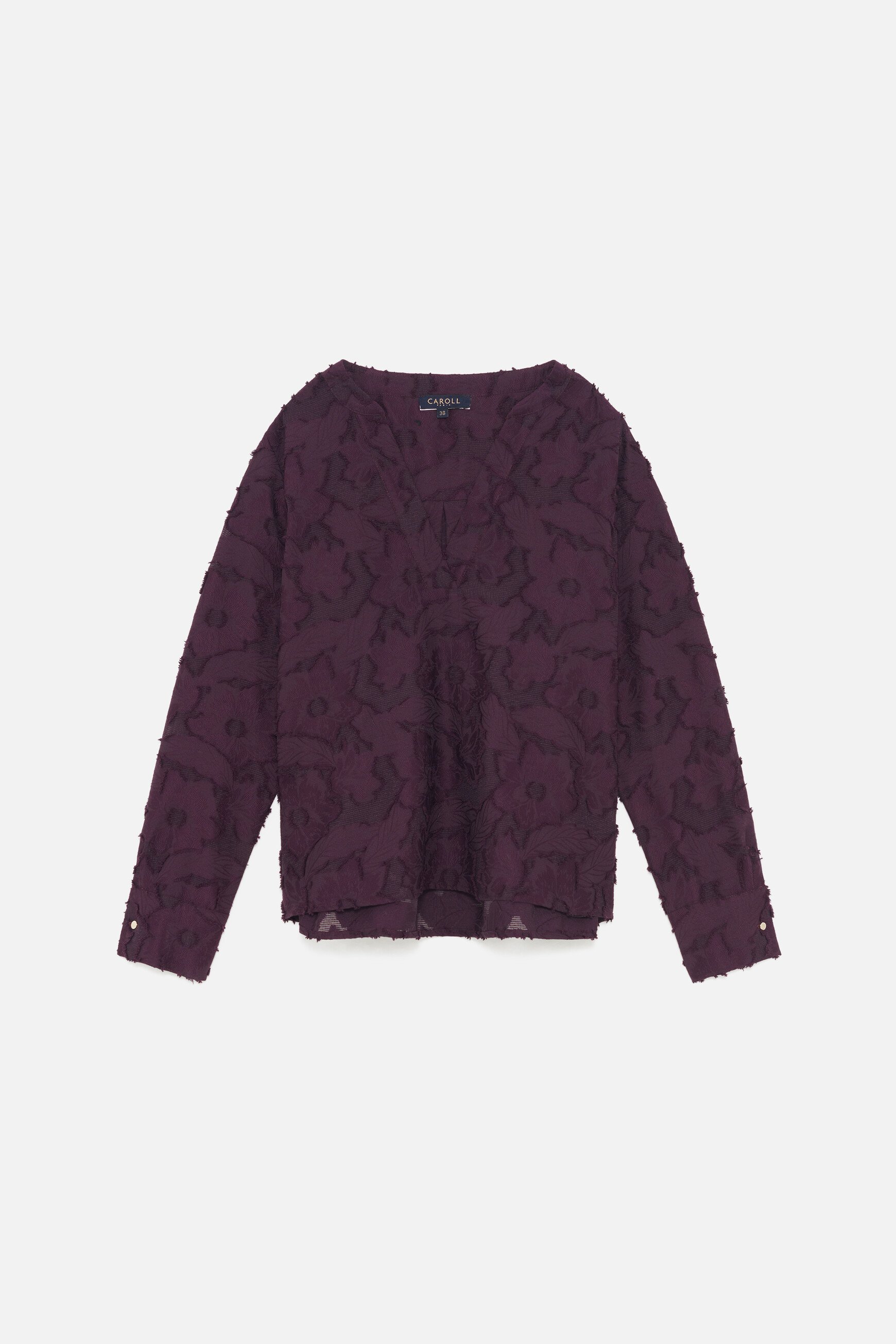 clara2 shirt burgundy woman Clara2 shirt burgundy woman
