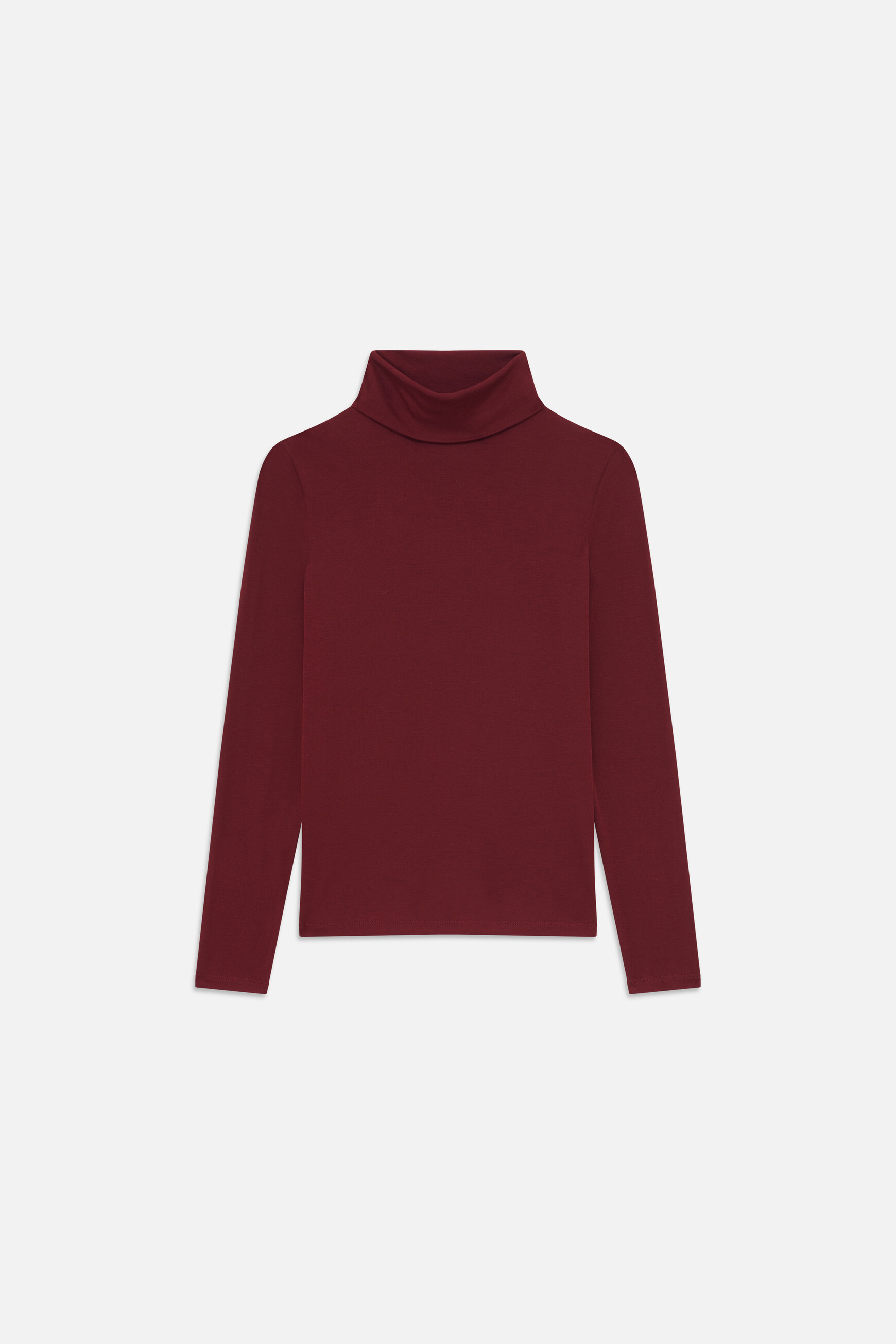 T-shirt Tlili bordeaux vrouw