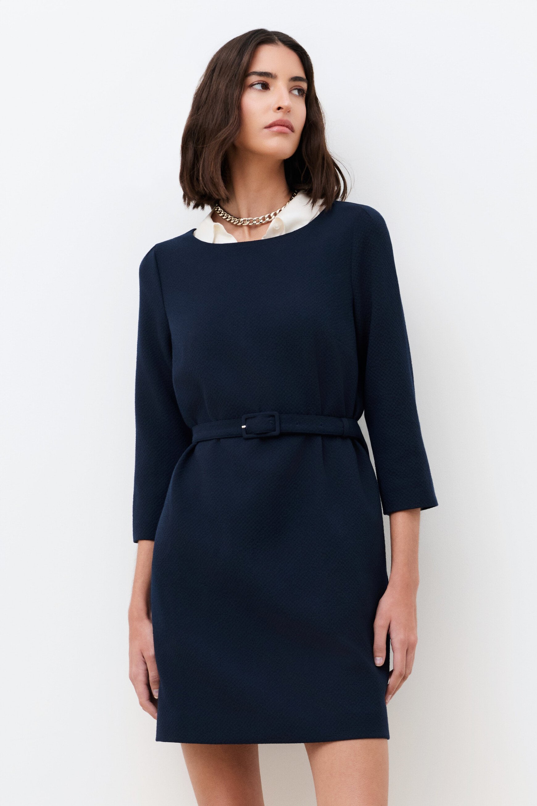 Robe Rjolie bleu marine femme