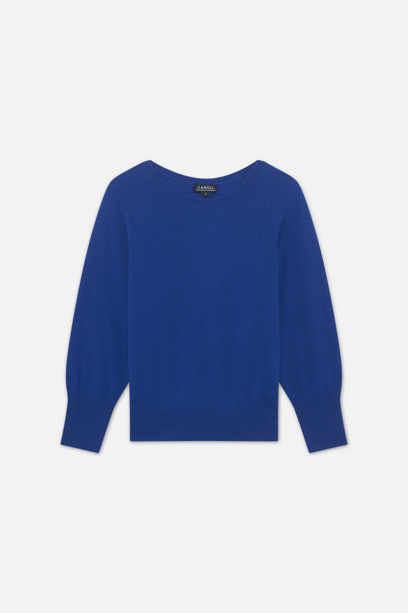 pullover mchelsea aus 100 % kaschmir blu elettrico damen