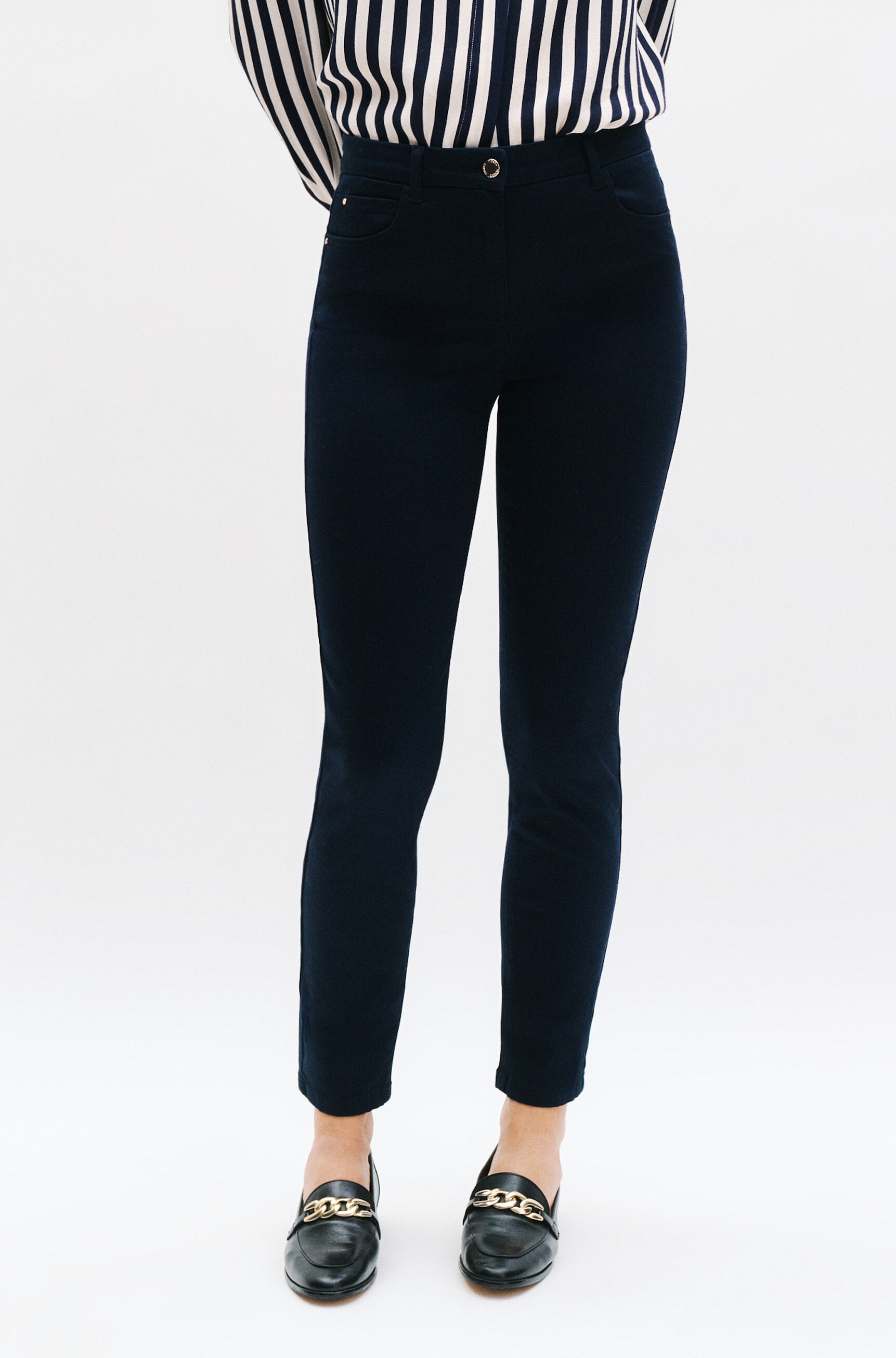 broek tony marineblauw vrouw Broek tony marineblauw vrouw