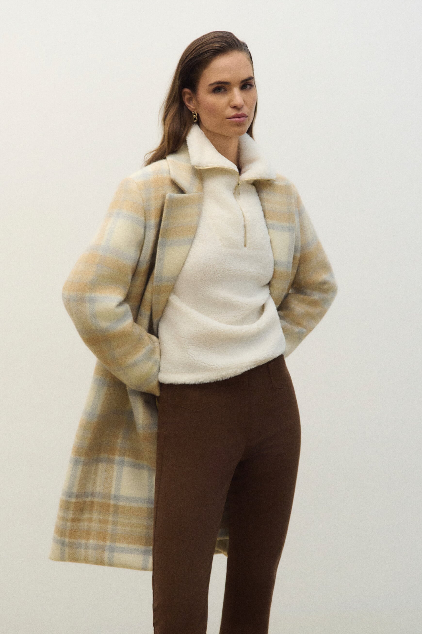 Sweat Tleandro1 ecru woman