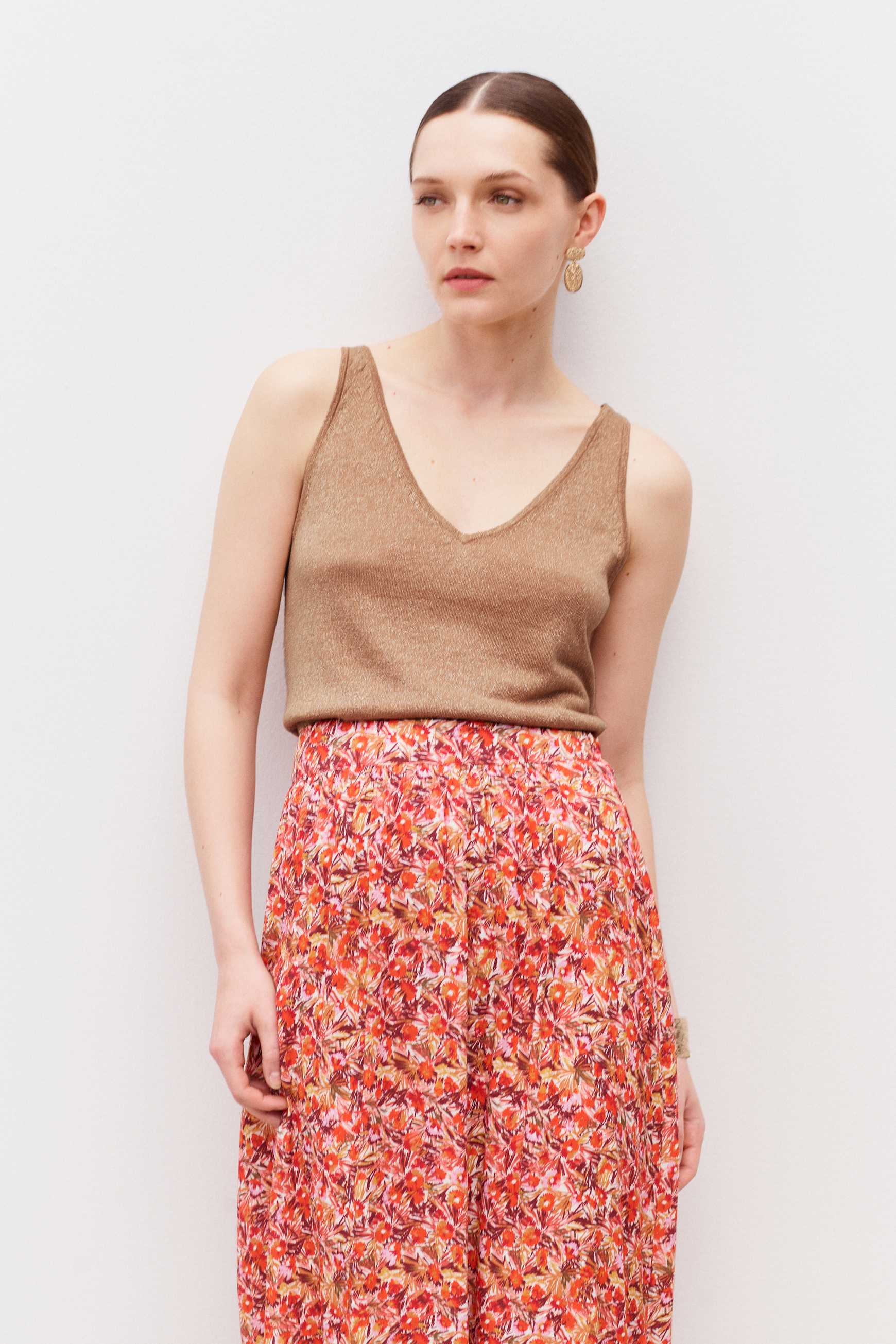 top nolwenn camel femme top nolwenn camel femme