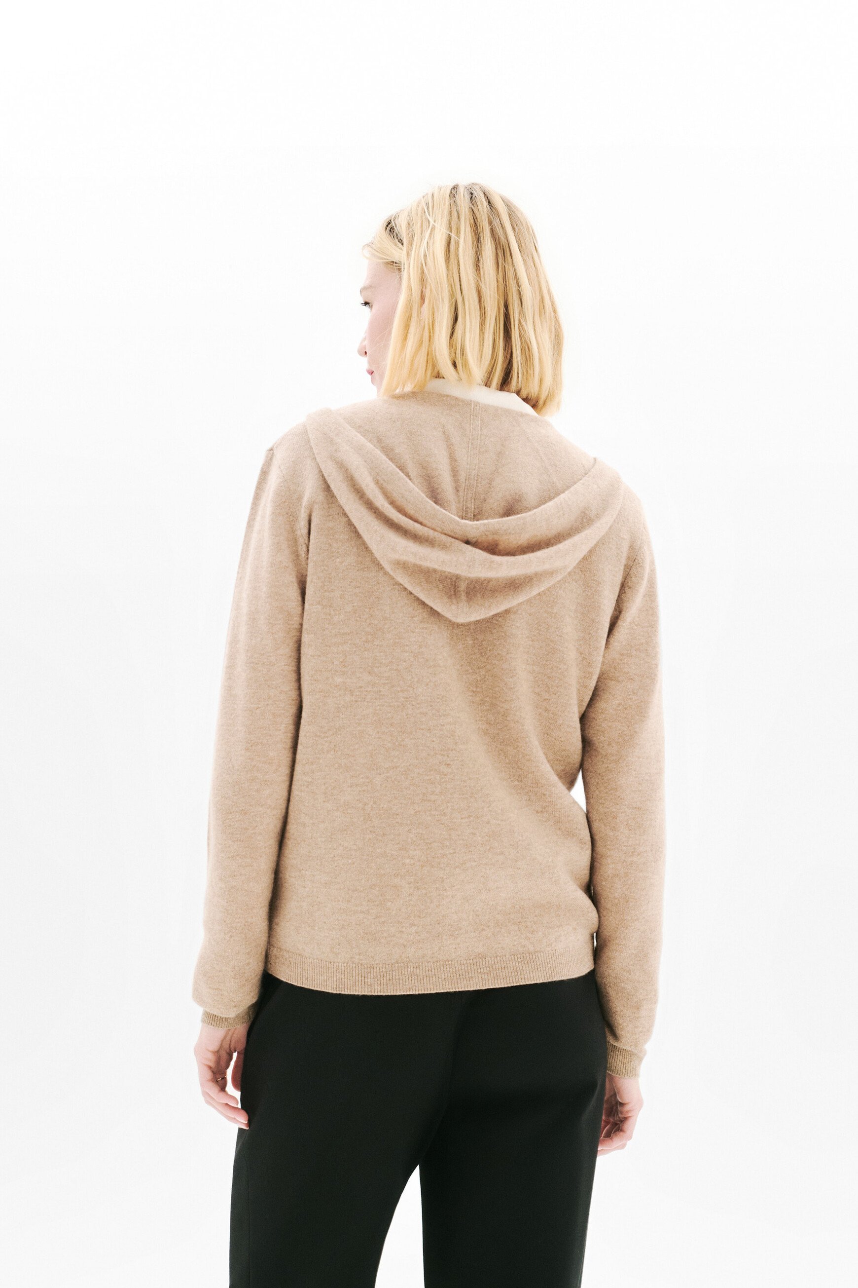 Chaqueta Basila marrón claro mujer