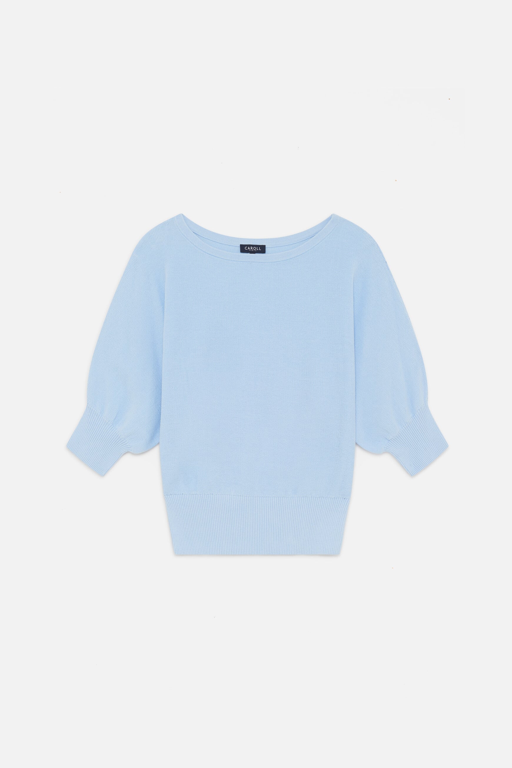 Joan oversized sweater sky blue woman