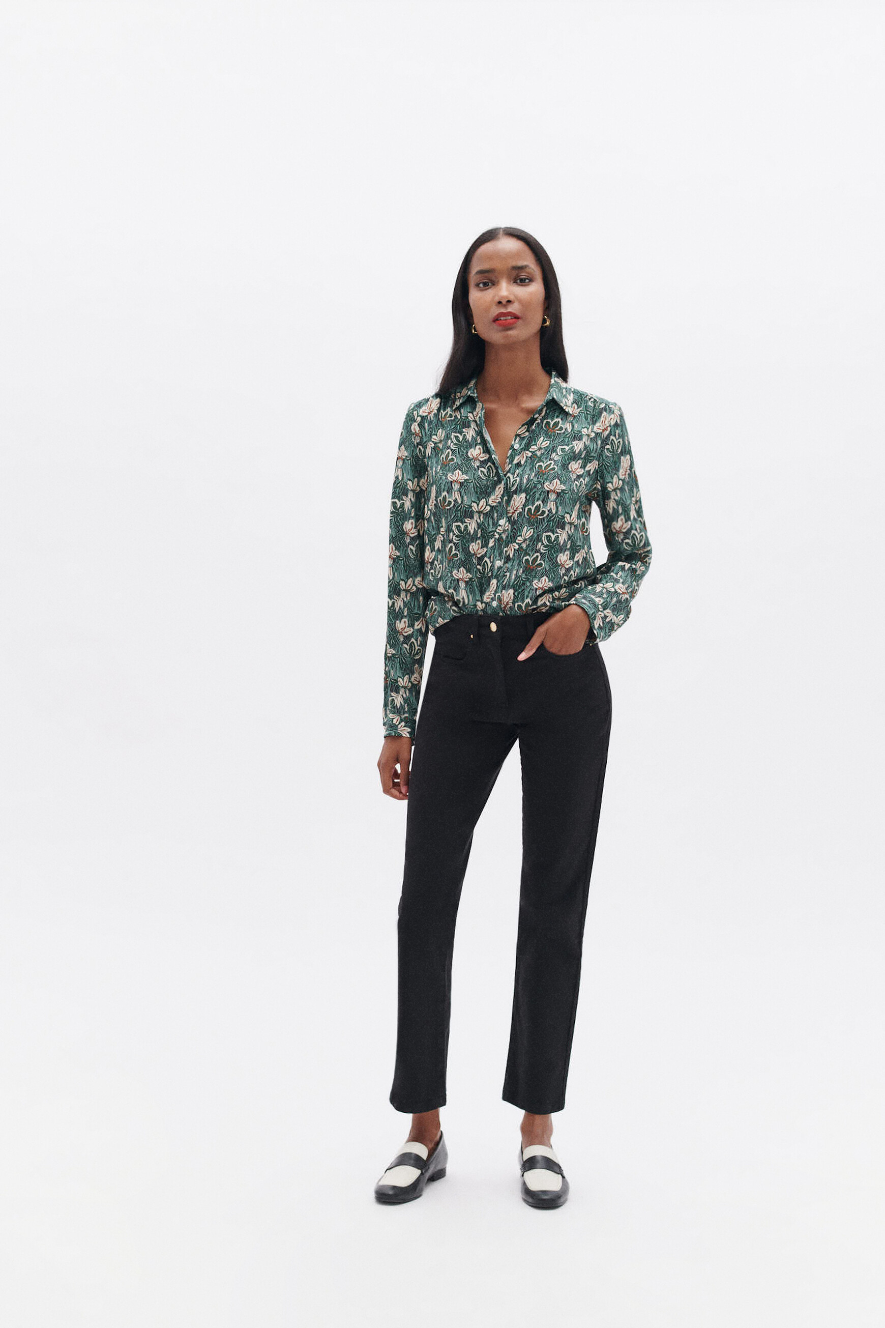pantalon pdarwino noir femme Pantalon pdarwino noir femme