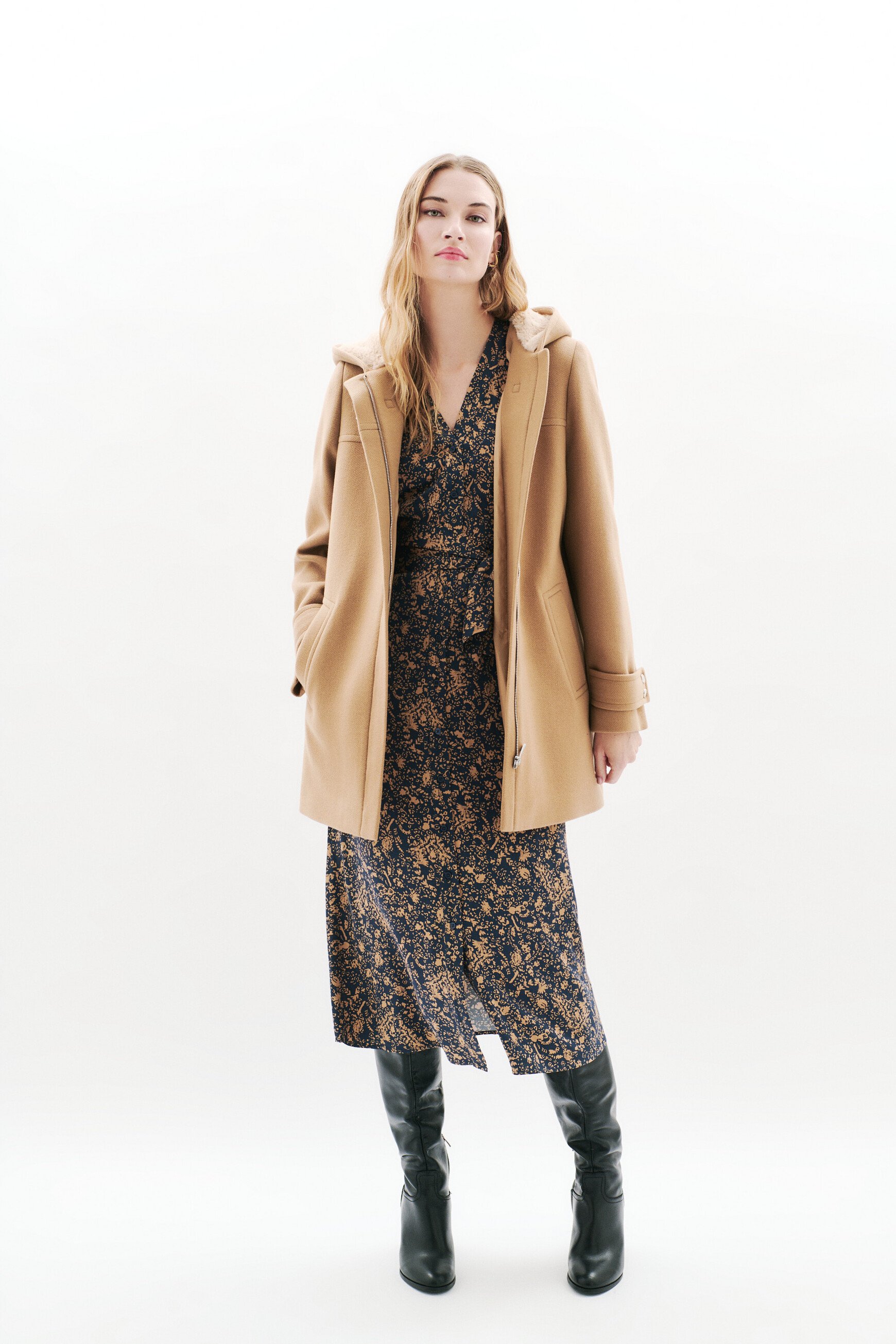 manteau guimotin camel femme Manteau guimotin camel femme