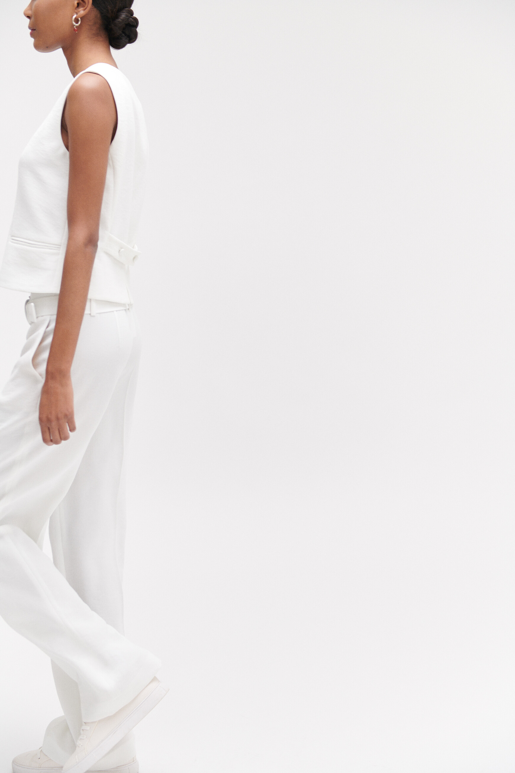 pantaloni cylien avorio donna Pantaloni Cylien avorio donna