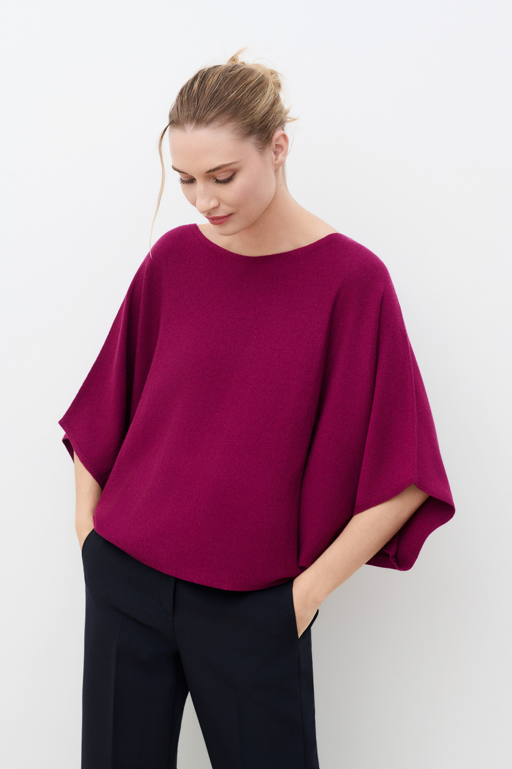 Mcheryl sweater violete oscuro woman