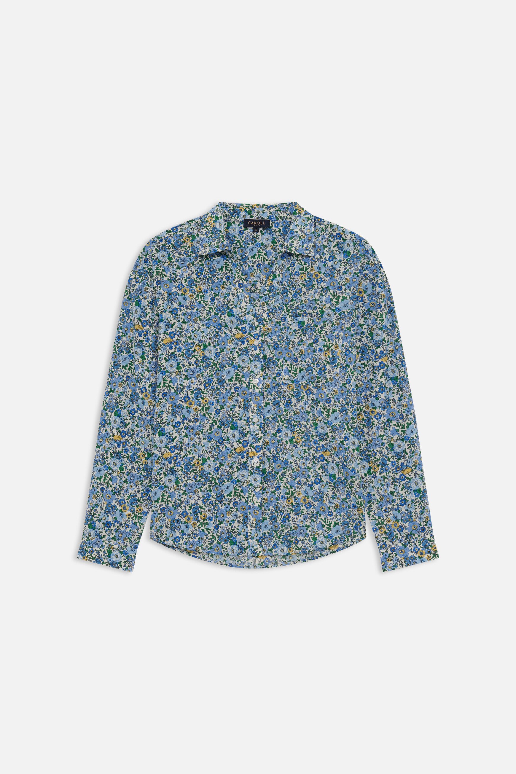 chemise florentine1 bleu femme Chemise Florentine1 bleu femme