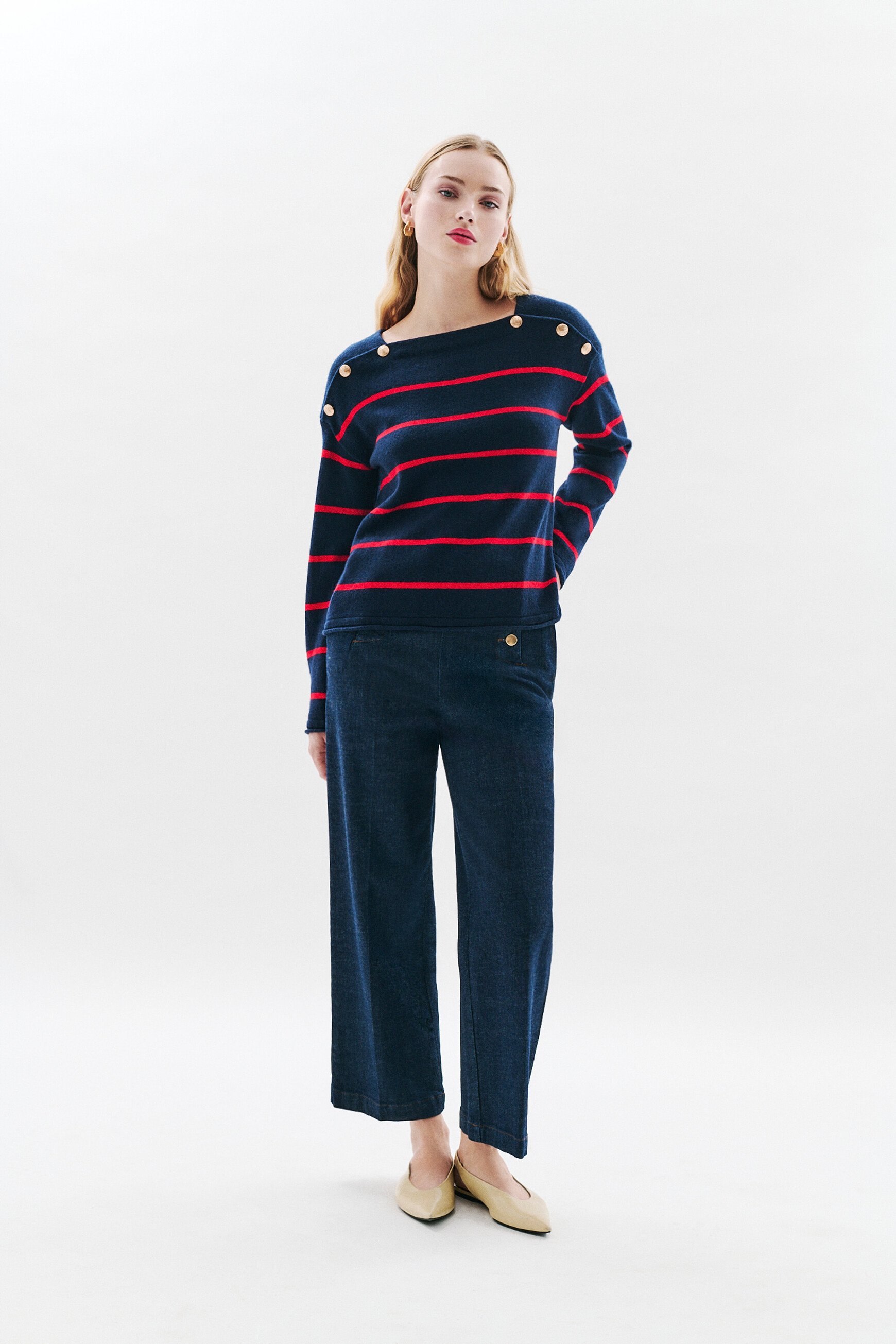 maglione mloic blu navy donna Maglione Mloic blu navy donna