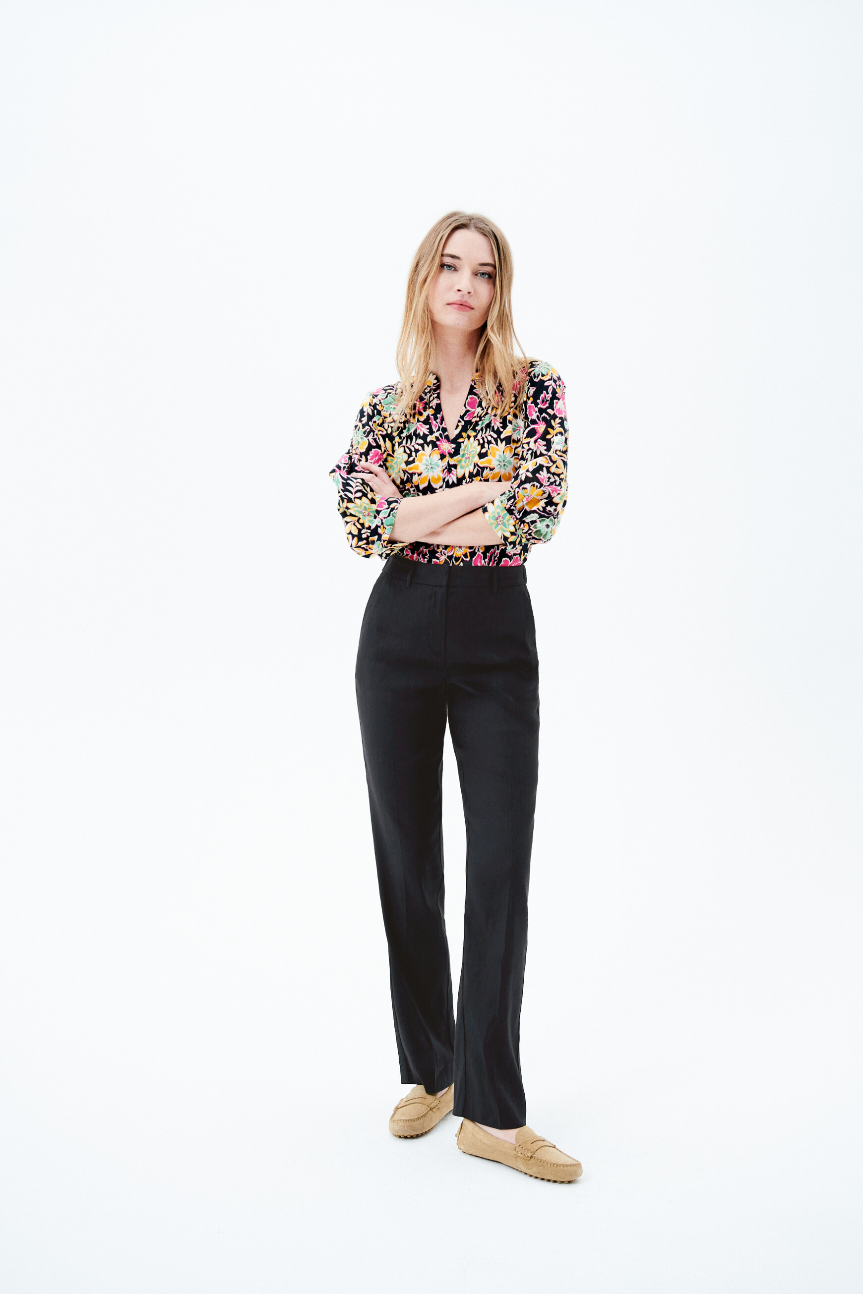 Pantalon noir caroll outlet