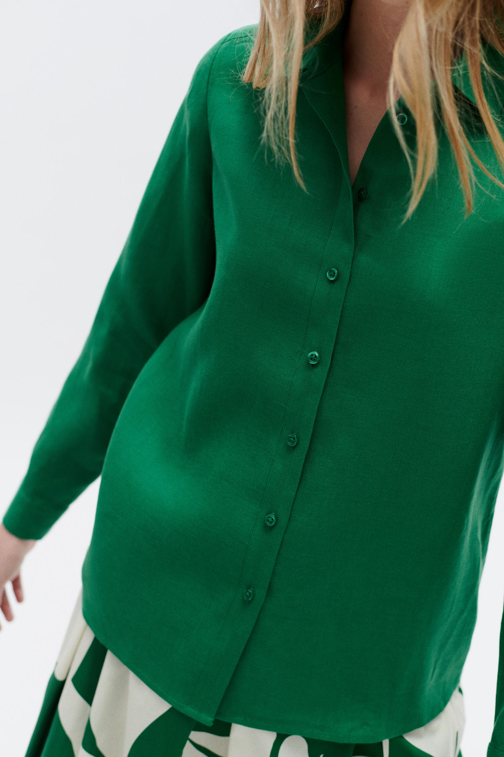chemise brenda 100 lin vert menthe femme chemise brenda 100% lin vert menthe femme