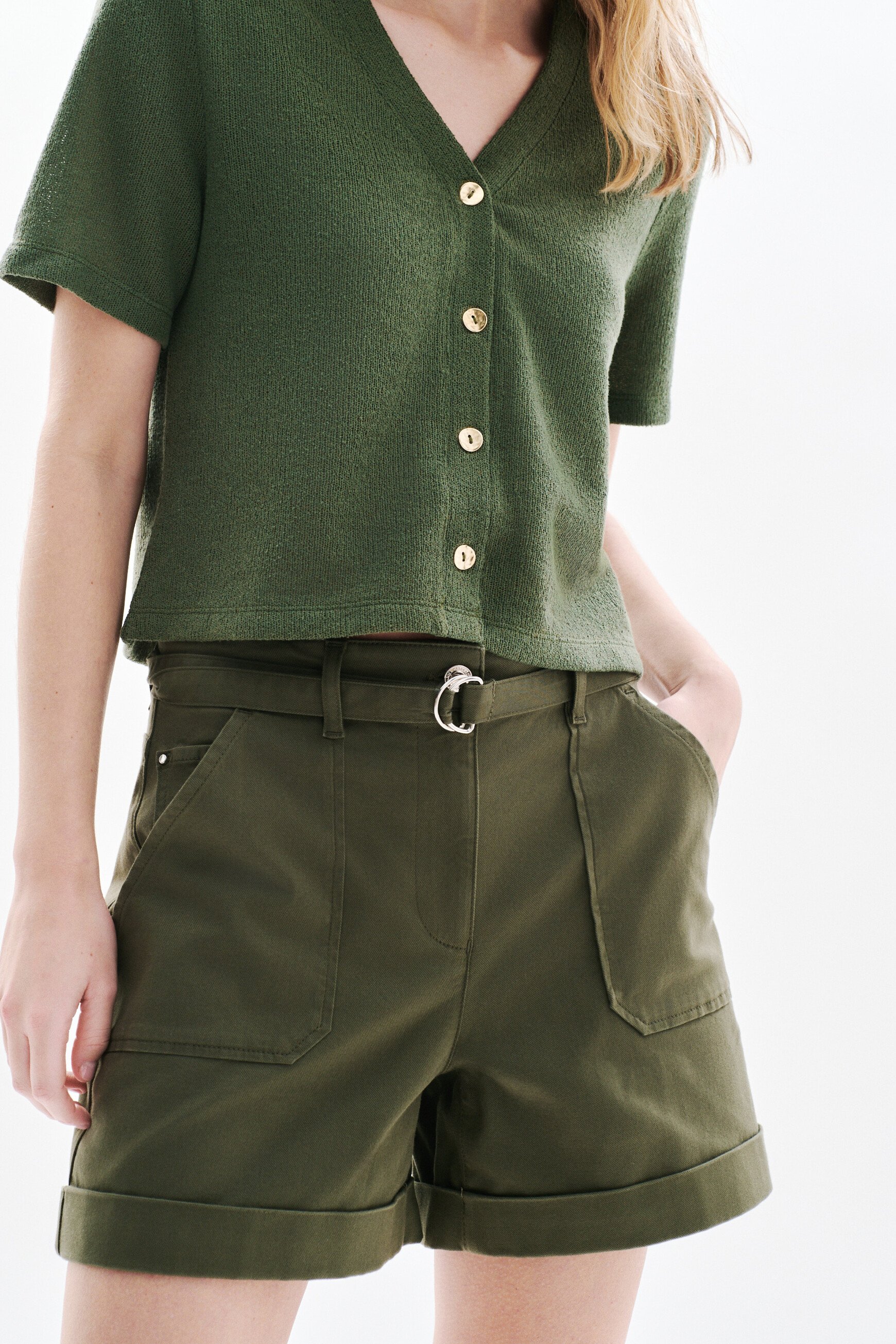 short sitano vert kaki femme Short Sitano vert kaki femme