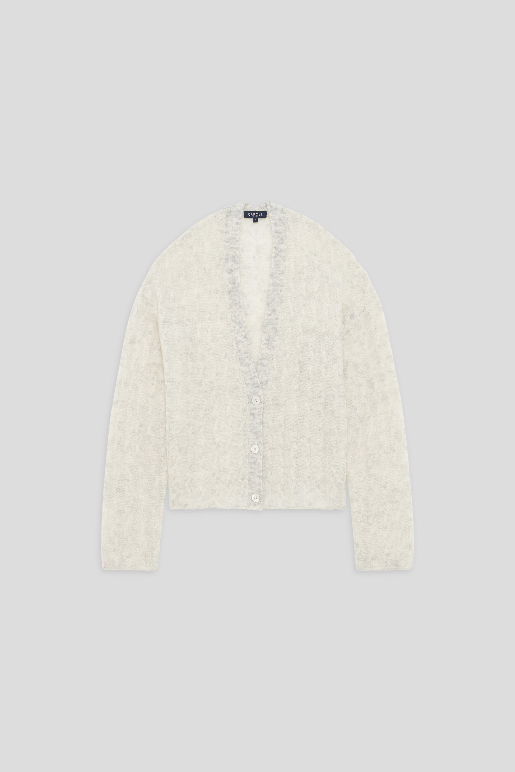 Melbourne cardigan ecru woman
