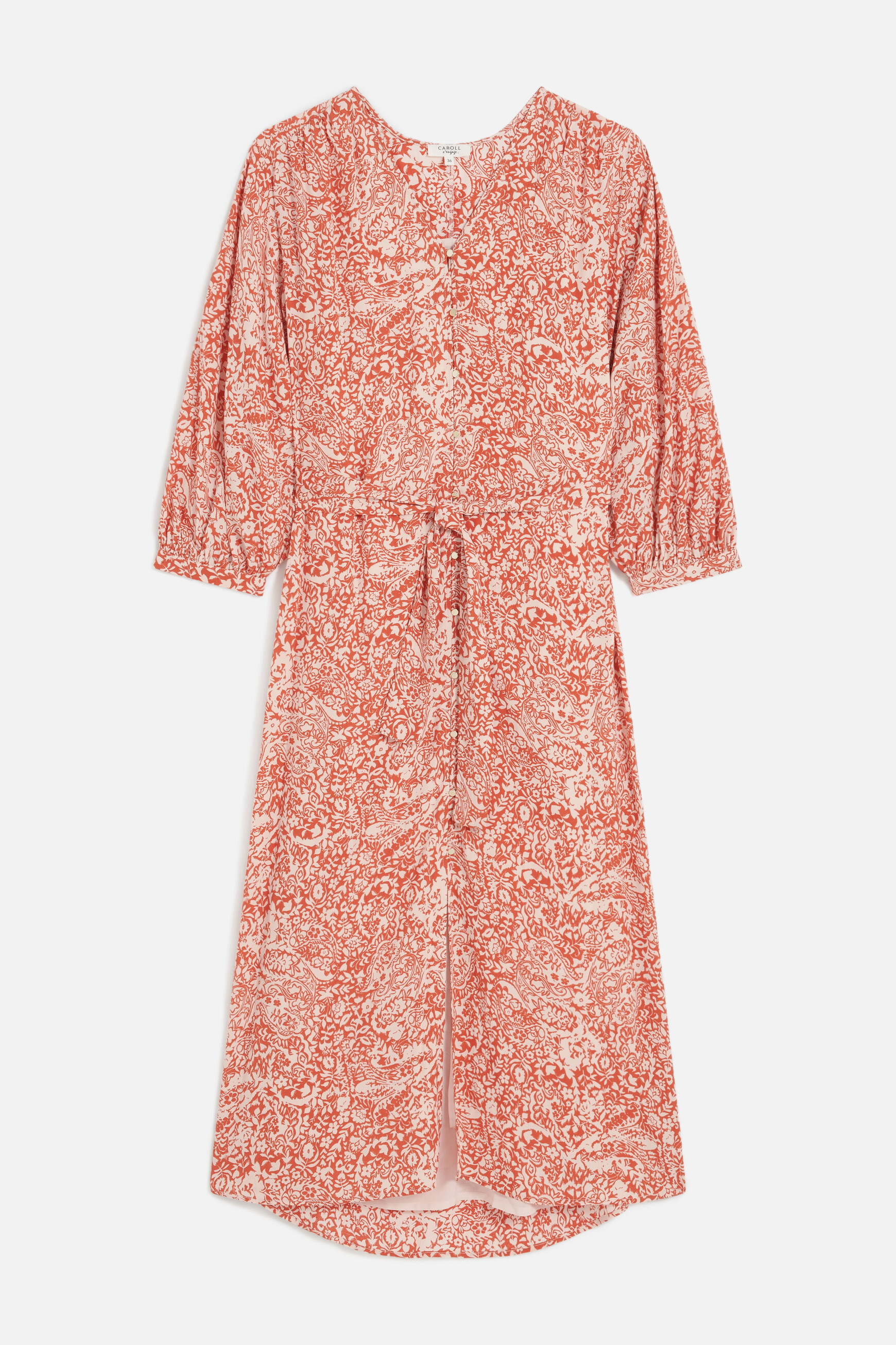 Caroll online robe orange