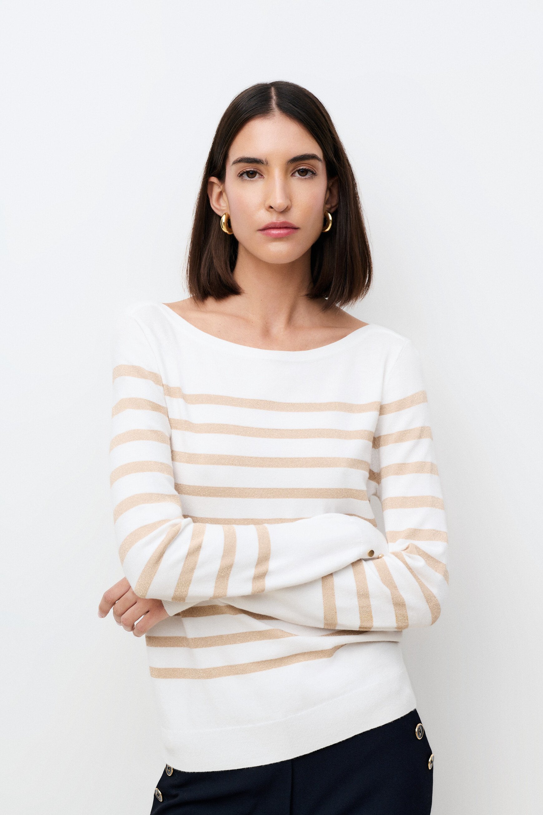 Pullover Mjulie gold damen