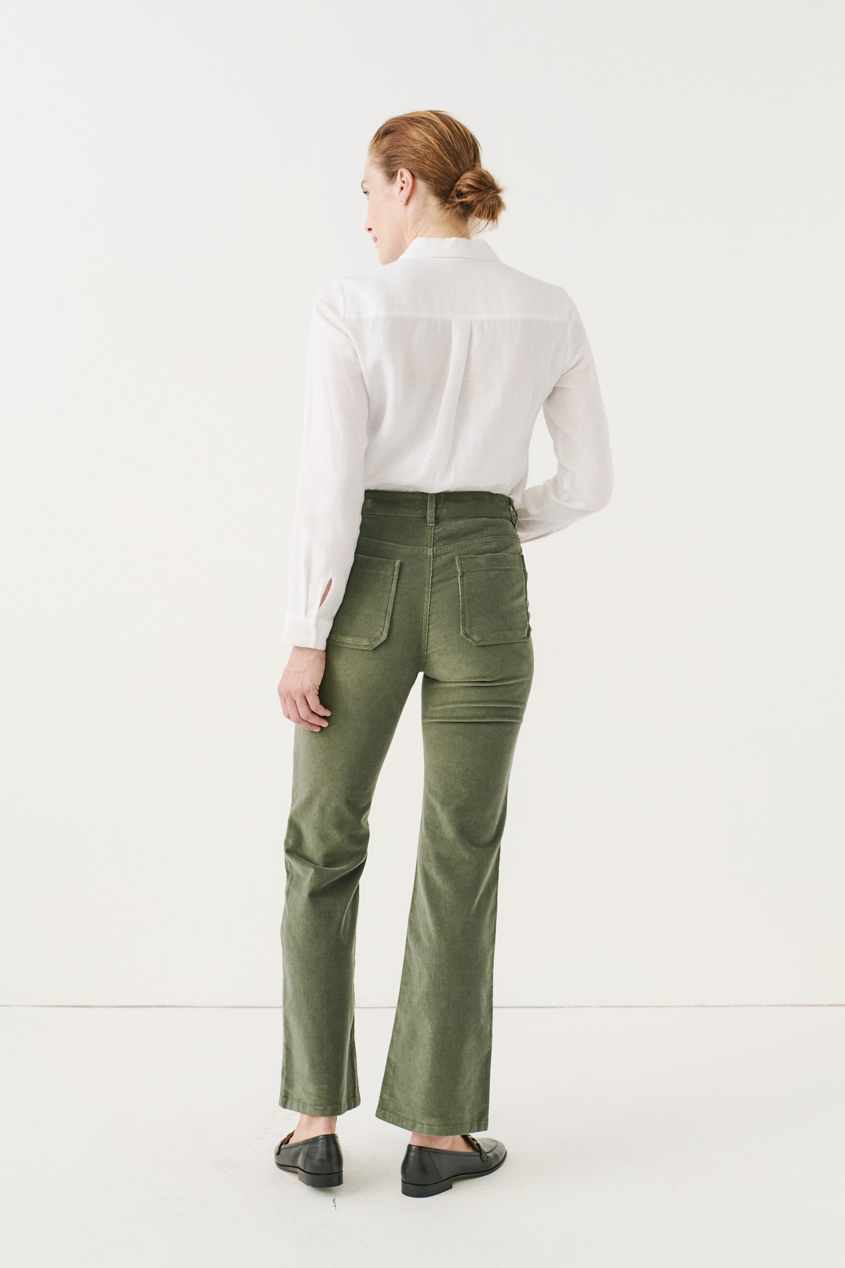 pantalon pelley vert kaki femme Pantalon pelley vert kaki femme