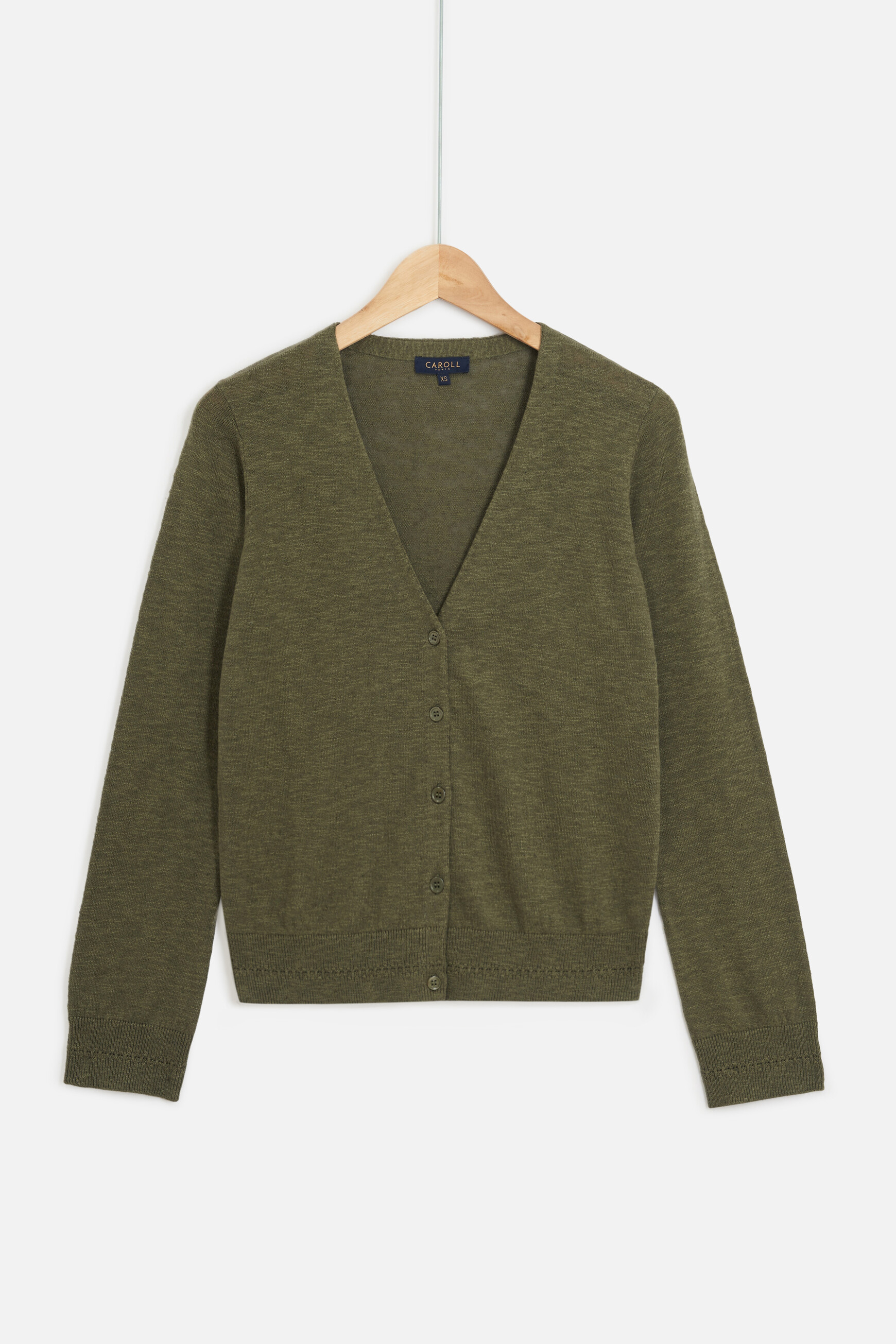 cardigan blondine vert kaki femme Cardigan blondine vert kaki femme