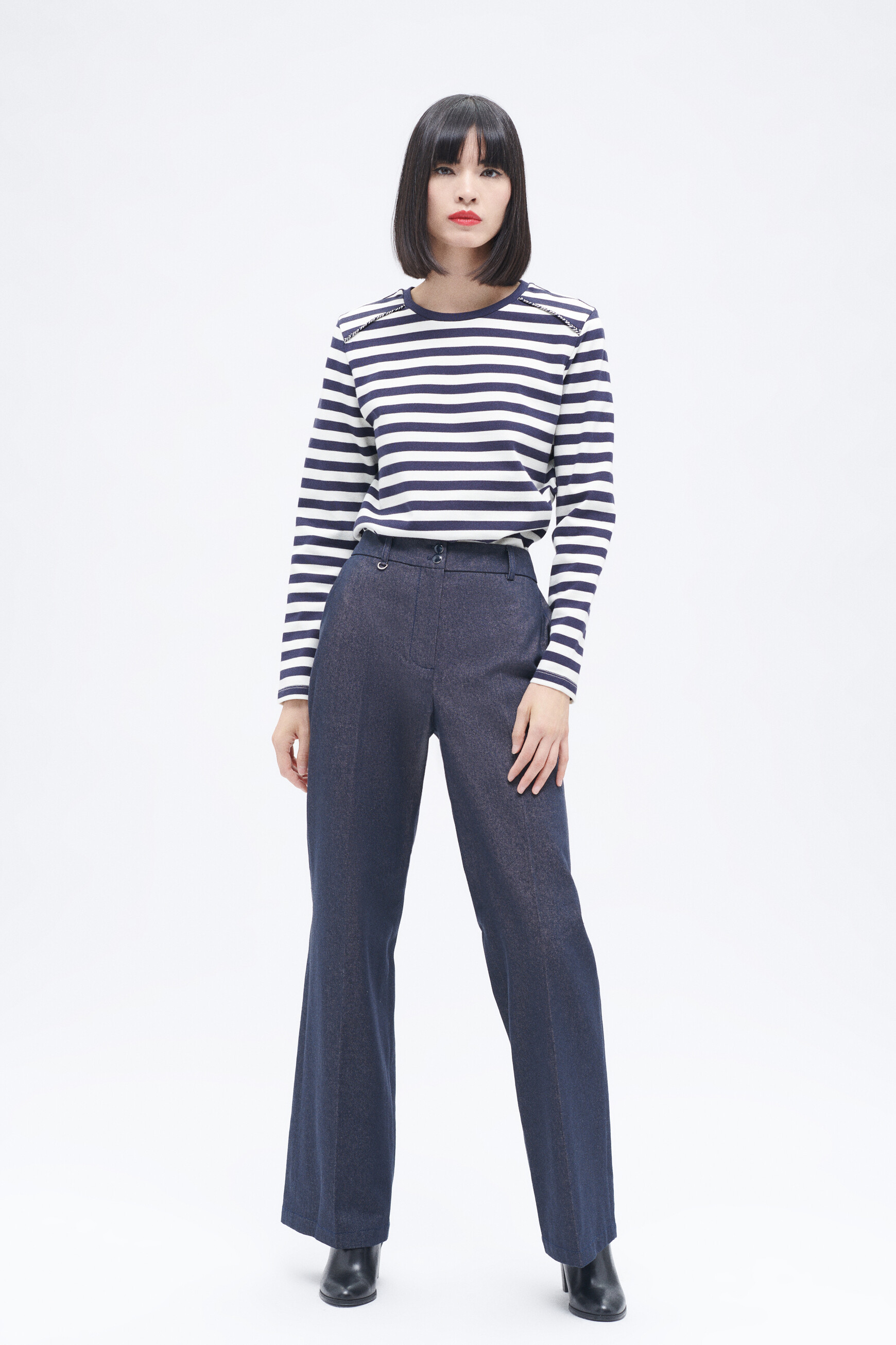 pantalon pclark denim double stone femme Pantalon pclark denim double stone femme