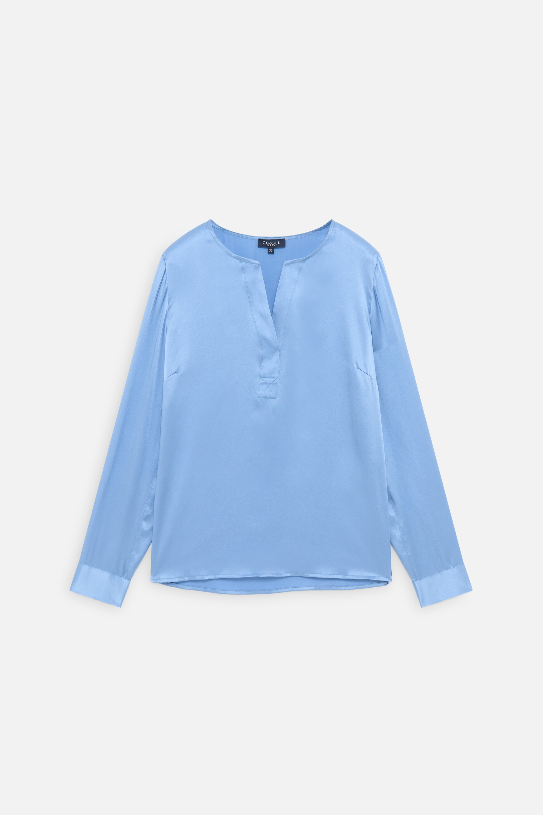 bluse clisa 100 seide bleu lavande damen Bluse Clisa 100% Seide bleu lavande damen