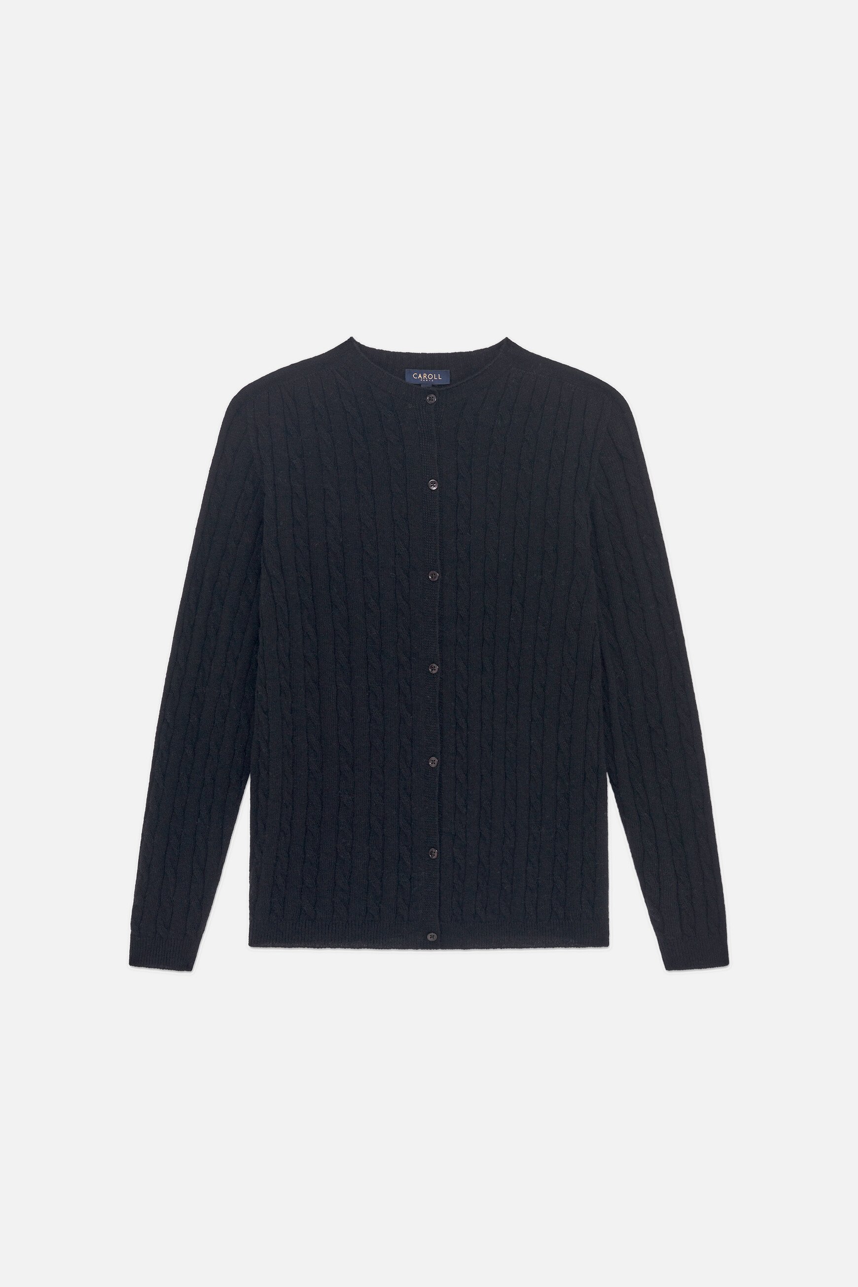 pull mtheophile made in italy noir femme Pull Mtheophile made in Italy noir femme