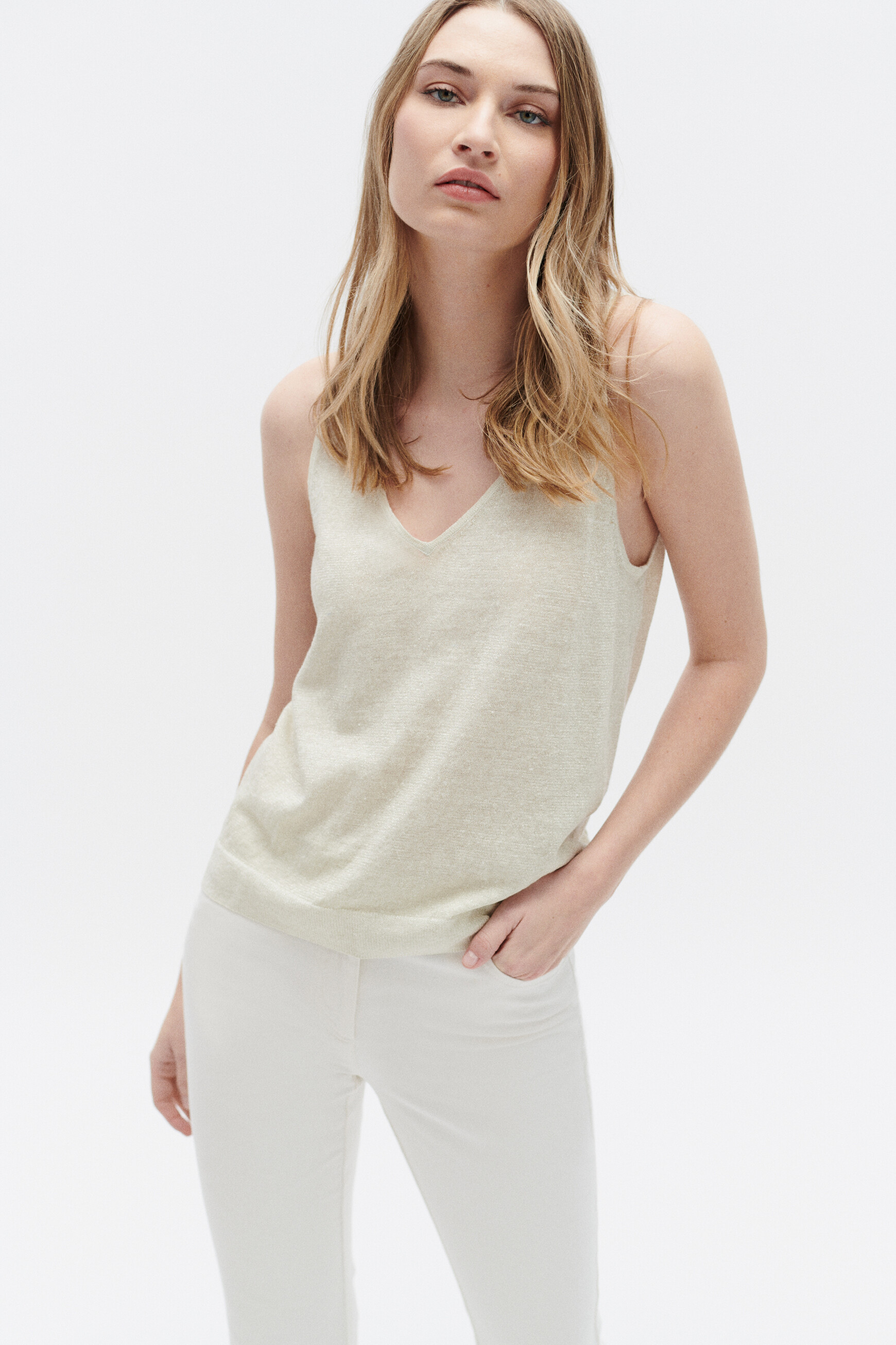 top nolwenn ivoire femme top nolwenn ivoire femme