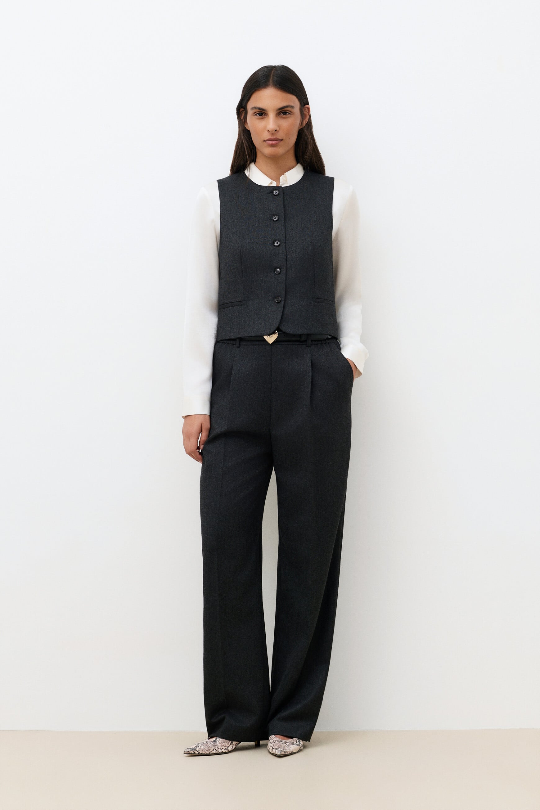 Veste Vcapucin gris femme