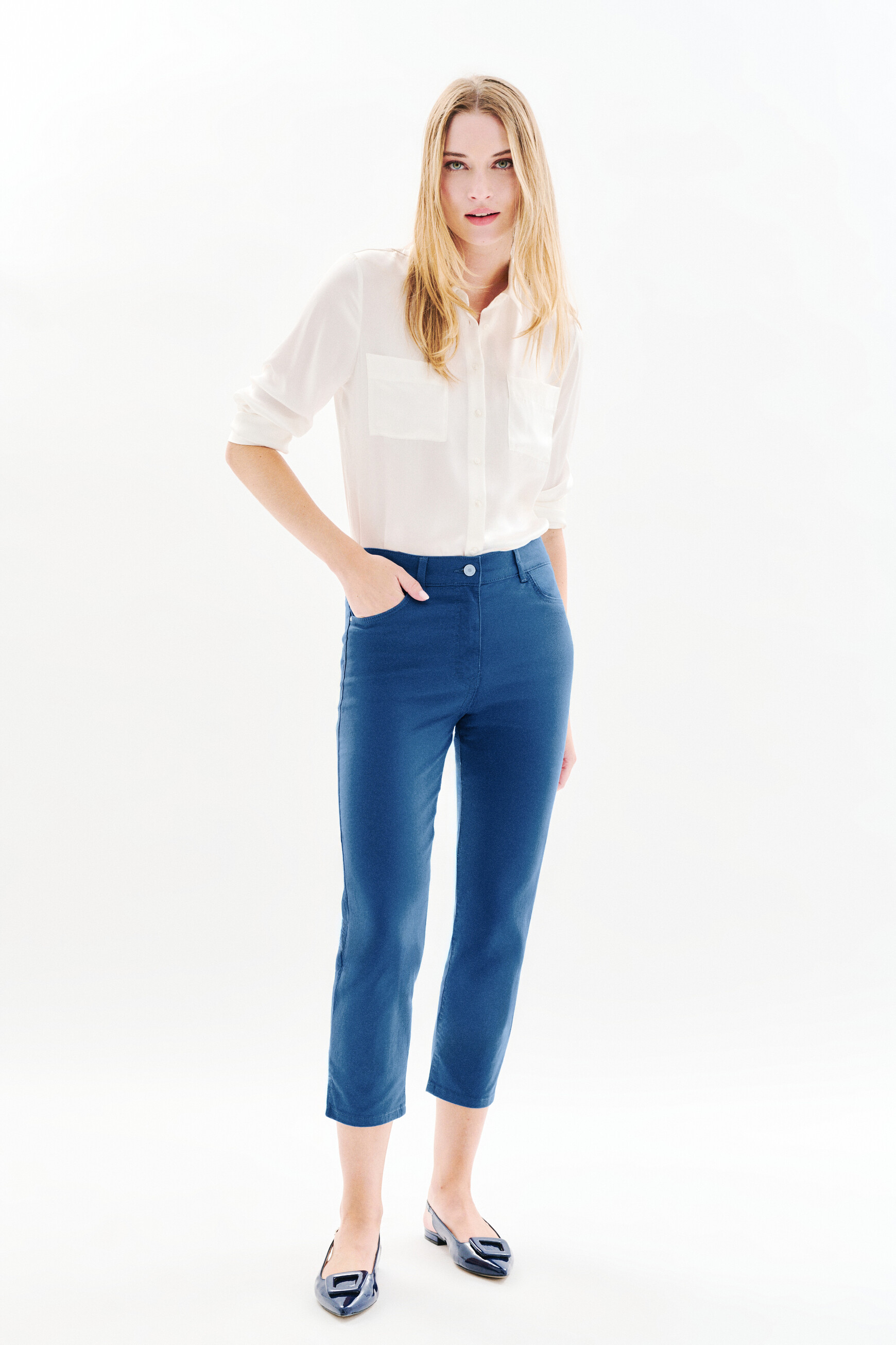 caprihose mason denim stone damen Caprihose Mason denim stone damen